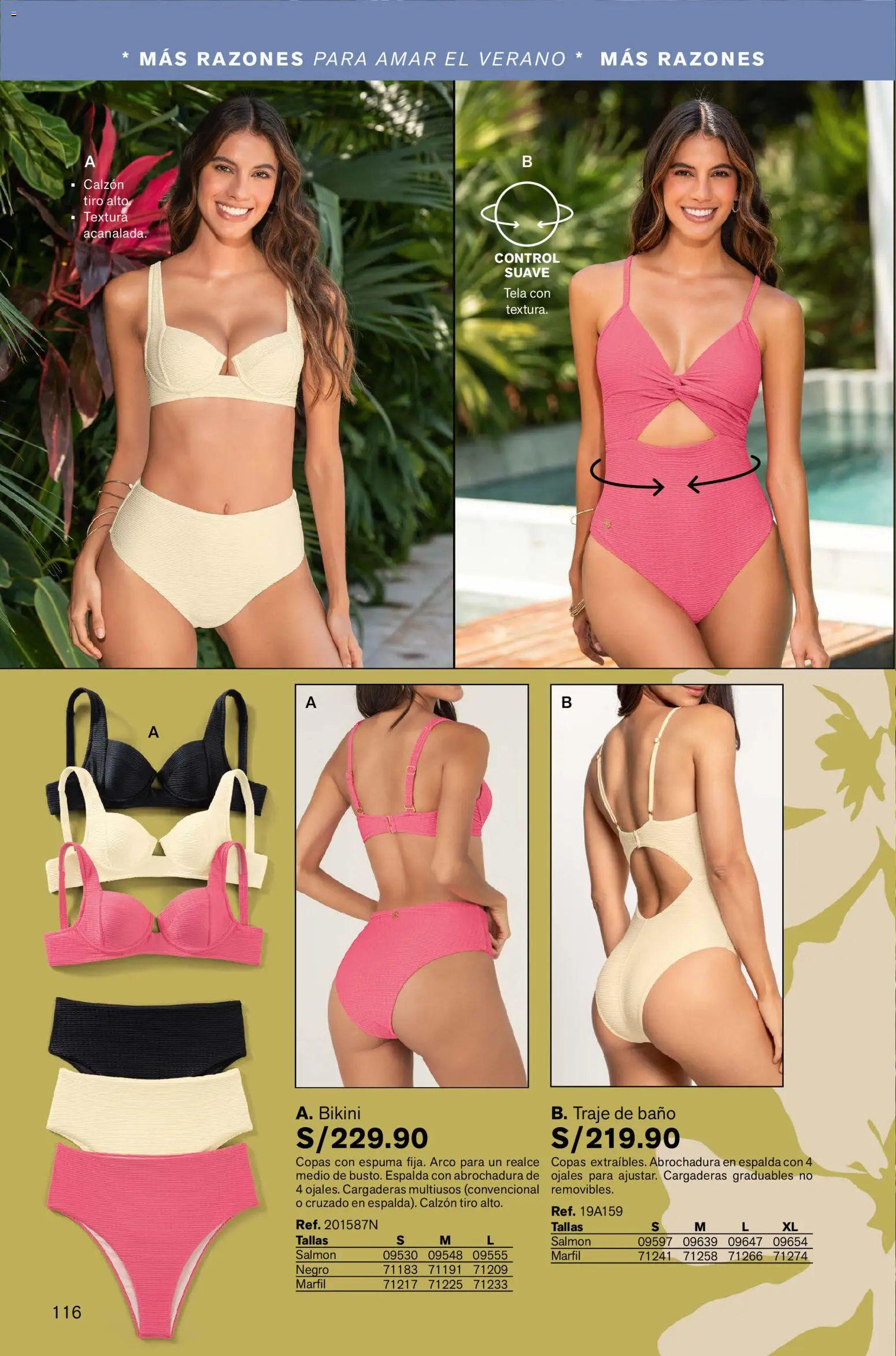 Catálogo Leonisa válido desde 16.03.2026 | Página: 116 | Productos: Baño, Traje de baño, Traje