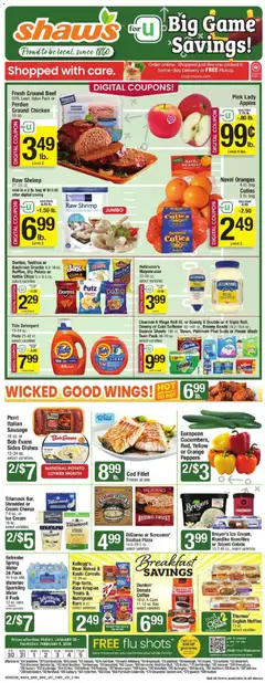 Preview of Shaw's weekly ads valid from 30.01.2026