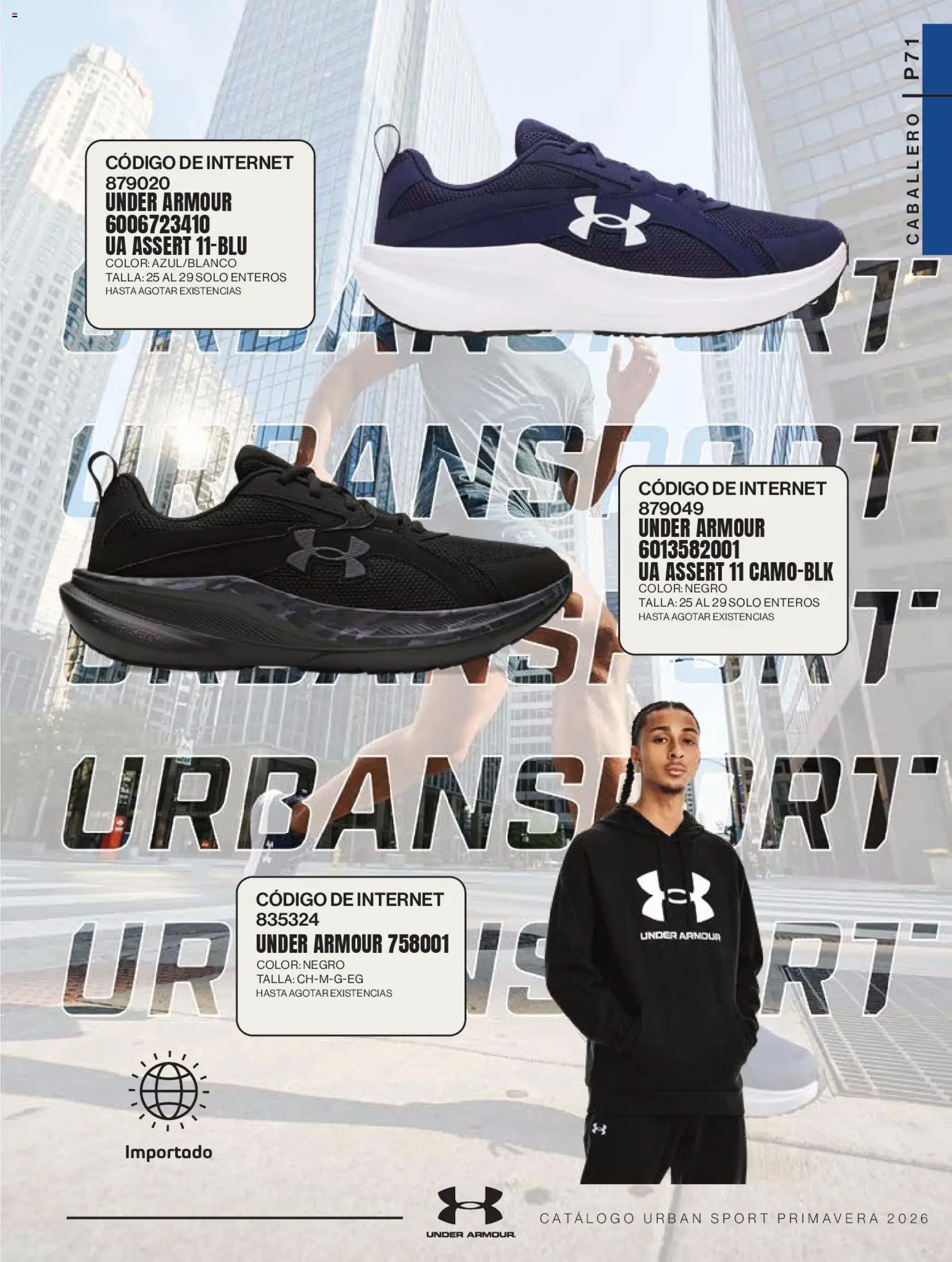 Nuevas ofertas de Impuls válidas en toda la República Mexicana desde el 01.03.2026. ¡Encuentra las mejores ofertas en Impuls catálogo Urban Sport! | Página: 73