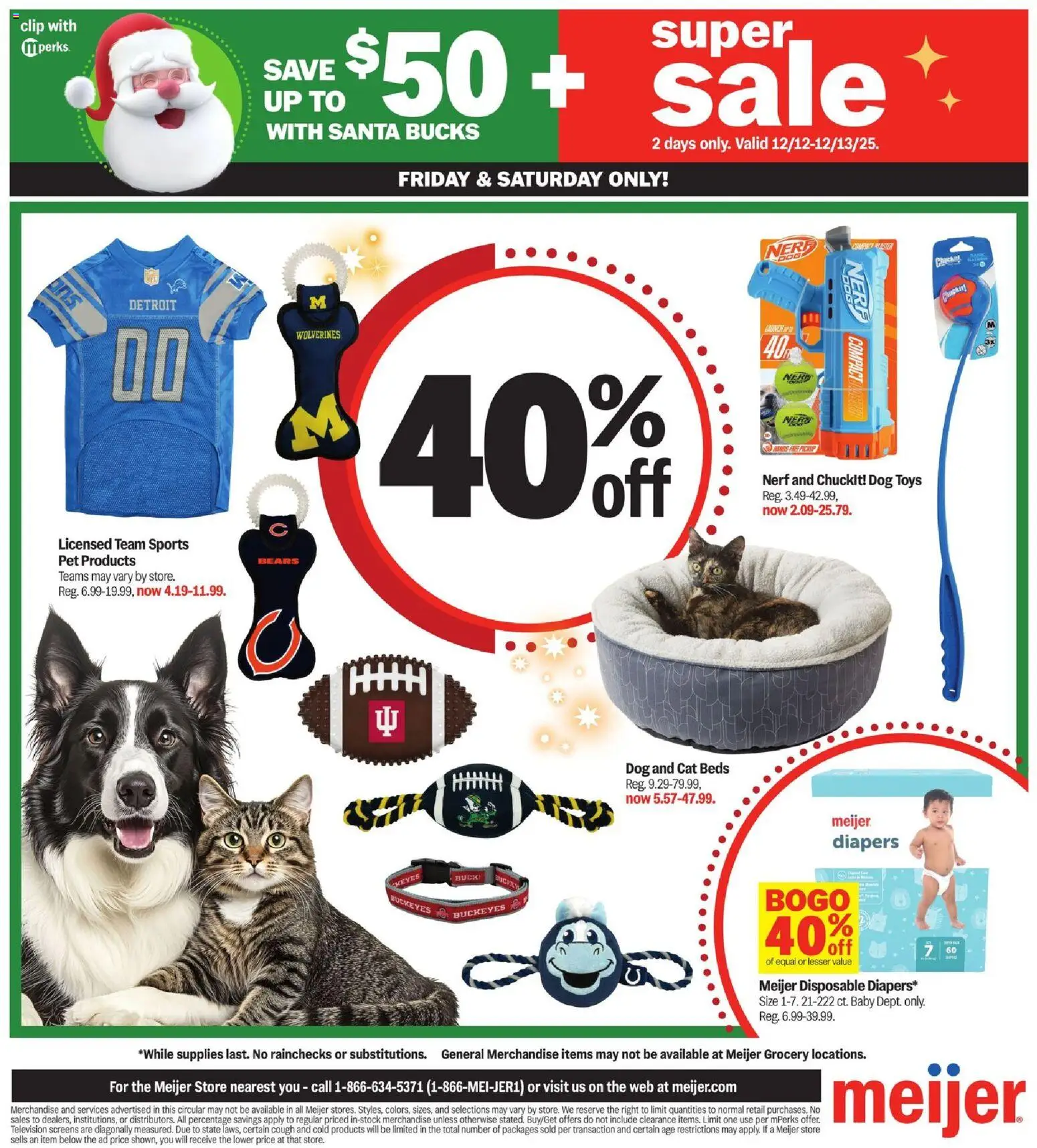 Meijer Super Sale - valid from 12.12.2025 | Page: 3 | Products: Clip, Television