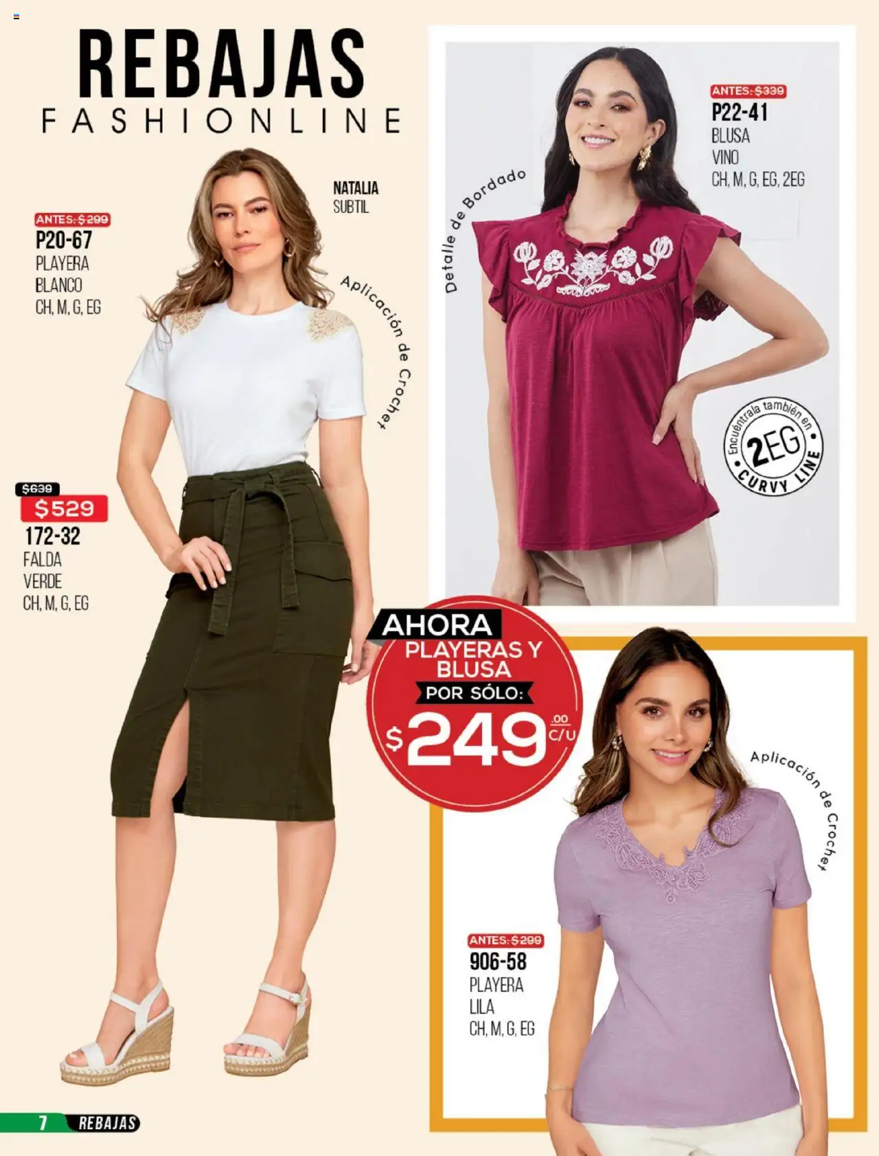Nuevas ofertas de Cklass válidas en toda la República Mexicana desde el 30.05.2025. ¡Encuentra las mejores ofertas en Cklass catálogo Rebajas Ropa! | Página: 8 | Productos: Blusa, Playera, Vino, Falda