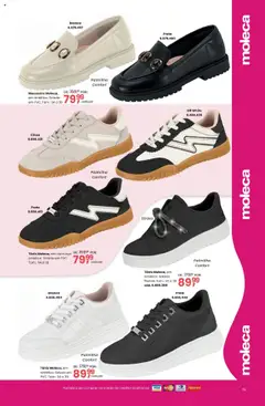 Quatro Estações - Catálogo 12-01-02 - Pré-Visualização do folheto da loja Quatro Estações, válido de 01.12.2025 | Página: 19 | Produtos: Tênis, Palmilha