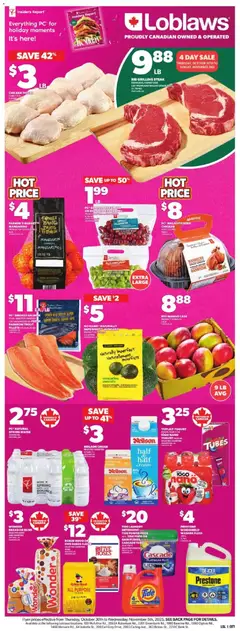 Preview of Loblaws weekly flyer / circulaire from shop Loblaws valid from 30.10.2025 | Page: 3