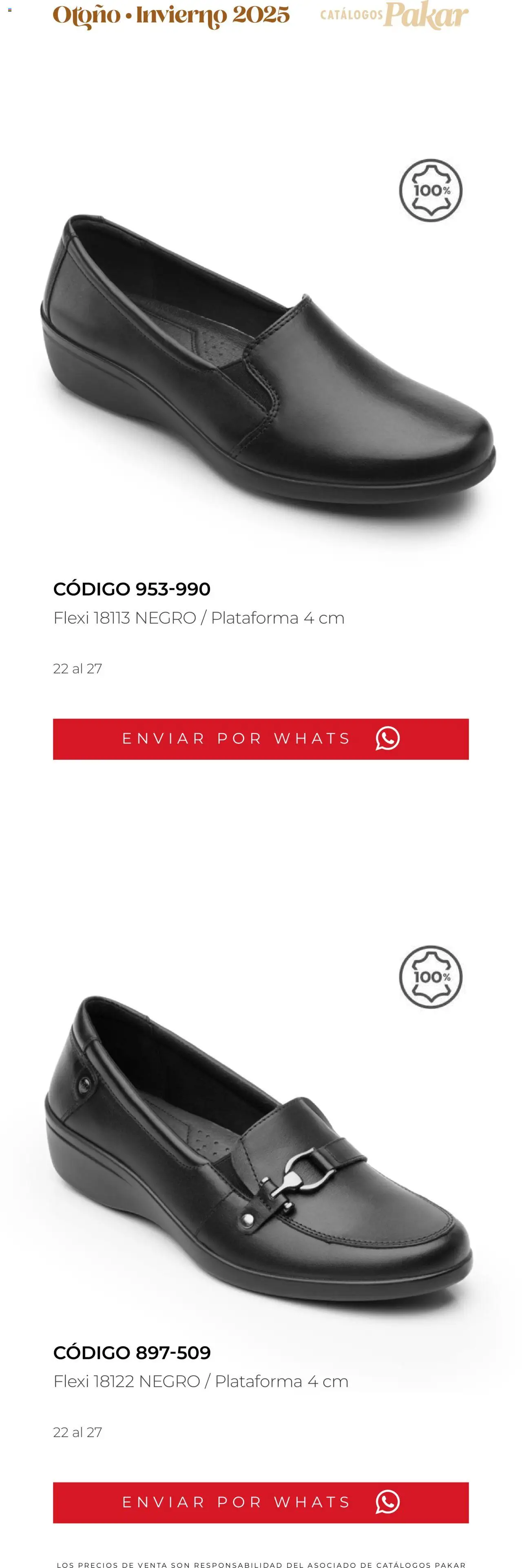 Nuevas ofertas de SC Pakar válidas en toda la República Mexicana desde el 10.10.2025. ¡Encuentra las mejores ofertas en SC Pakar - Catálogo Flexi otoño / invierno! | Página: 89