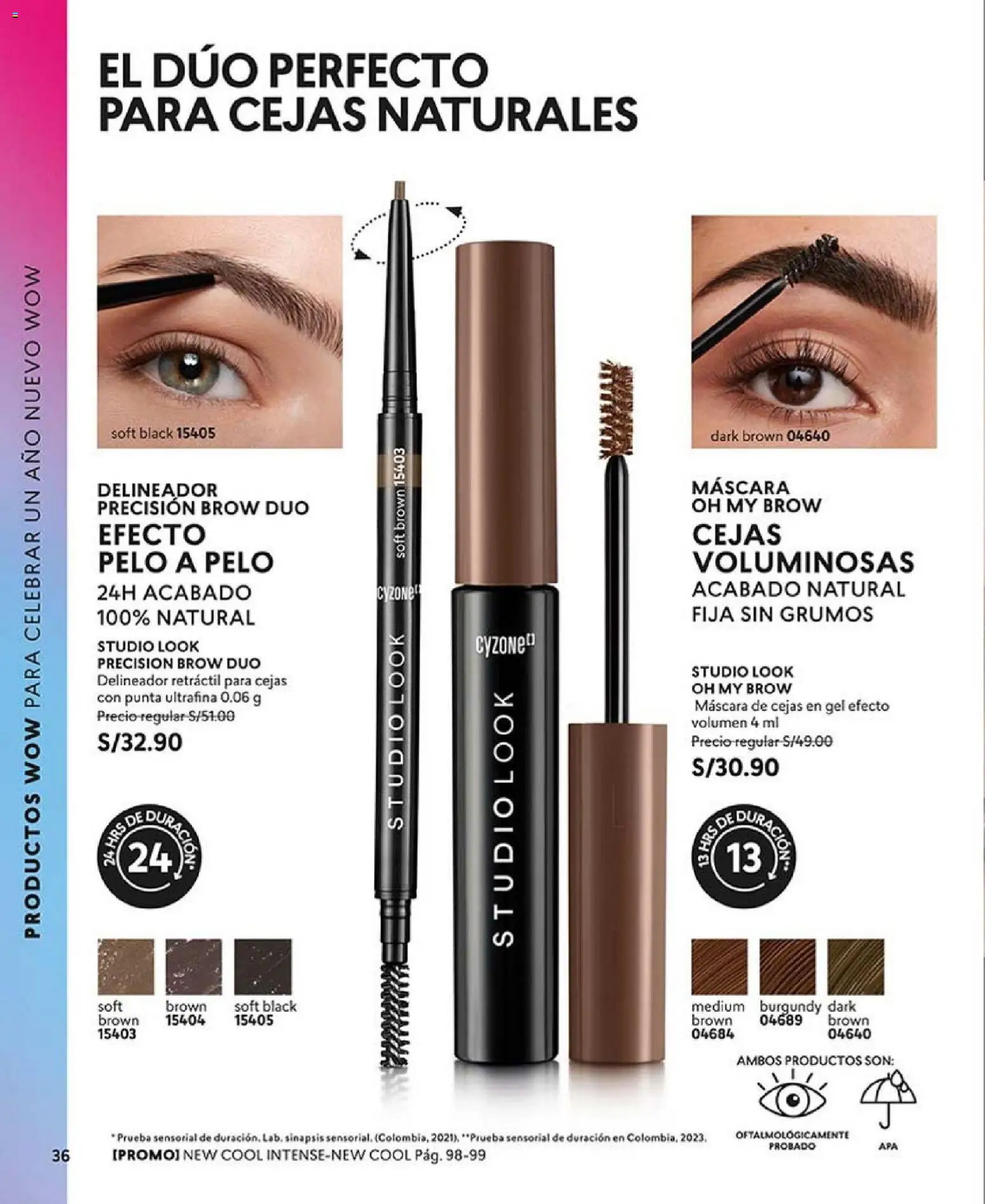 Catálogo CyZone válido desde 18.12.2025 | Página: 36 | Productos: Máscara, Delineador