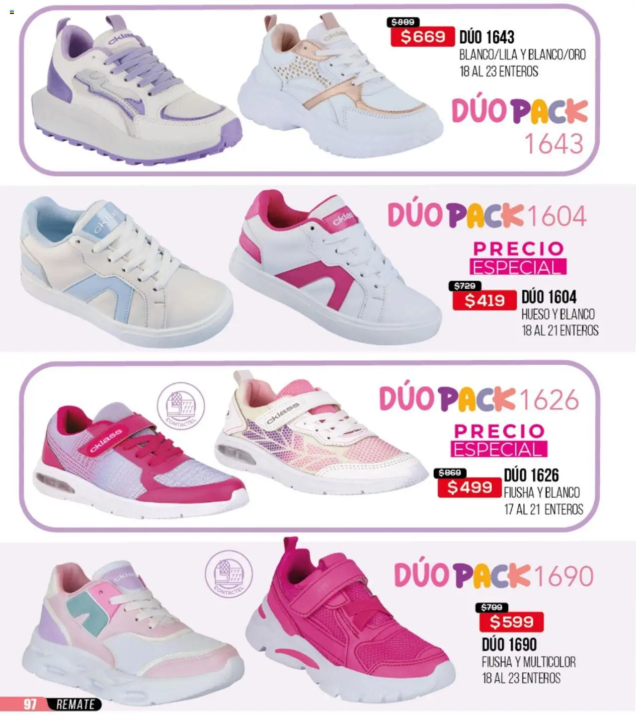 Nuevas ofertas de Cklass válidas en toda la República Mexicana desde el 13.08.2025. ¡Encuentra las mejores ofertas en Cklass - Catálogo Remate Total Ropa! | Página: 219