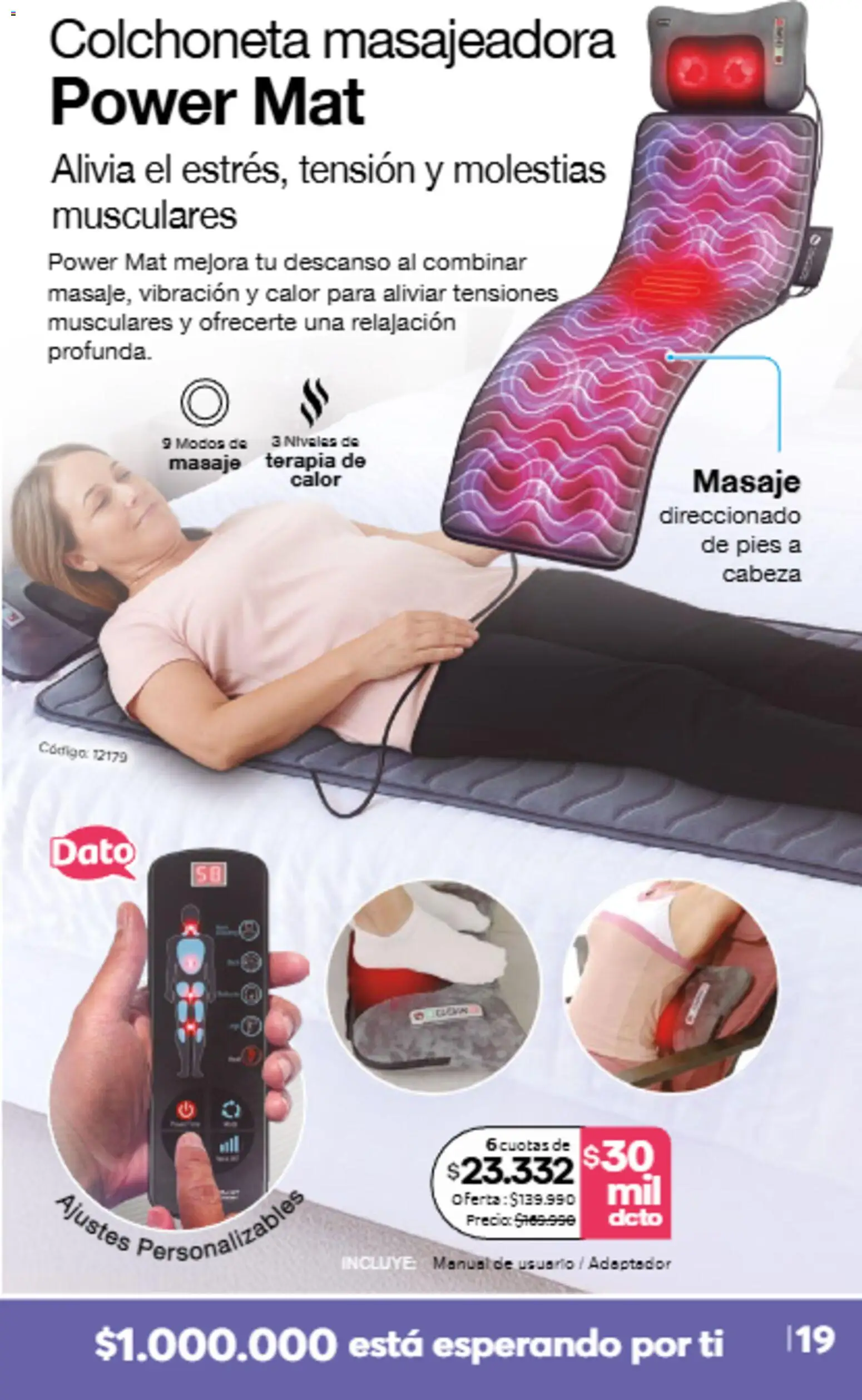 A3D ofertas  │ válido desde el 01.11.2025 | Página: 19 | Productos: Adaptador, Colchoneta