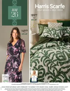 Preview of Harris Scarfe Catalogue - valid from 27.02.2026