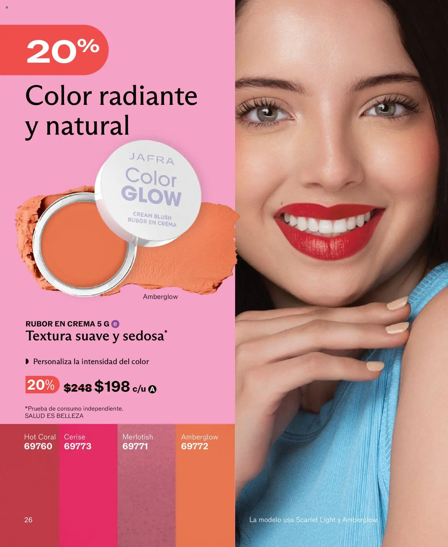 Nuevas ofertas de JAFRA válidas en toda la República Mexicana desde el 01.01.2026. ¡Encuentra las mejores ofertas en JAFRA catálogo! | Página: 26