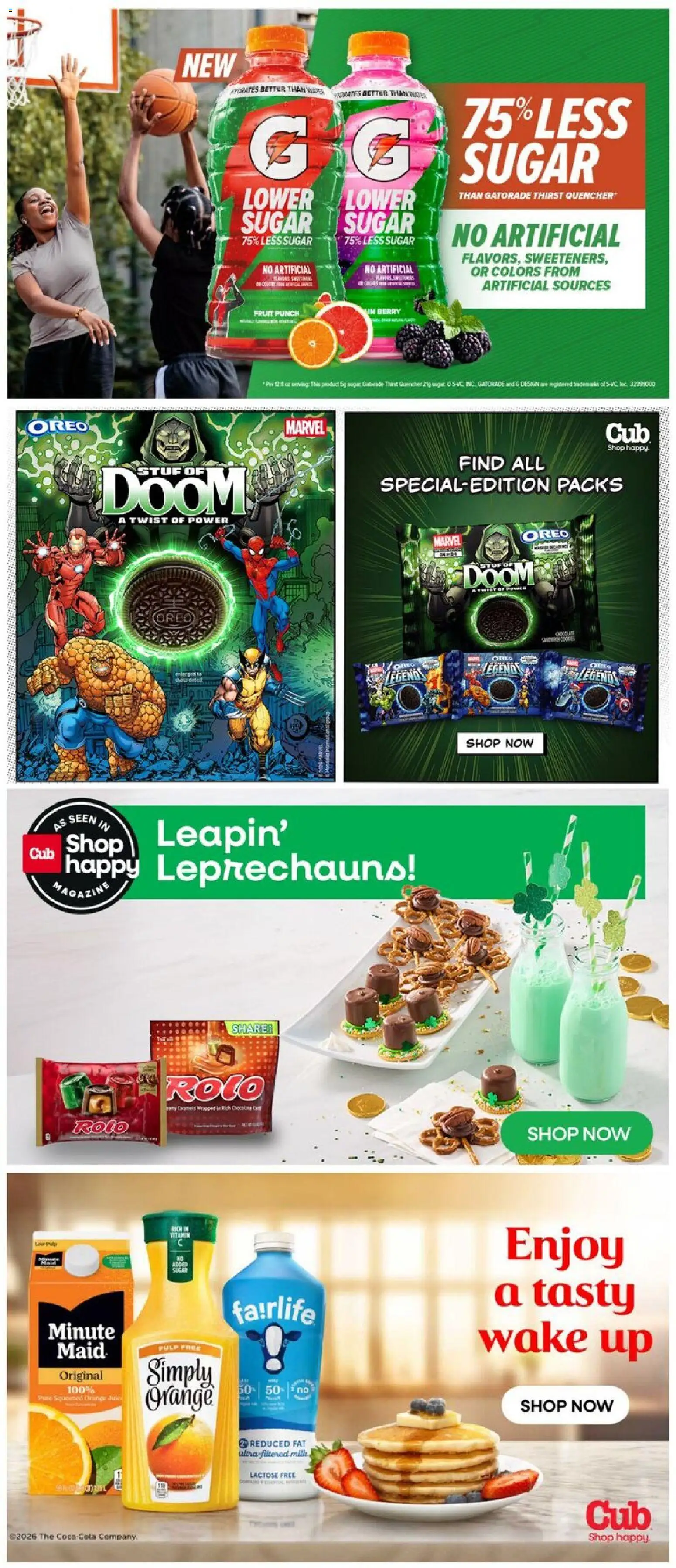 Cub Foods Weekly Savings - MN - valid from 08.03.2026 | Page: 8 | Products: Milk, Water, Sugar