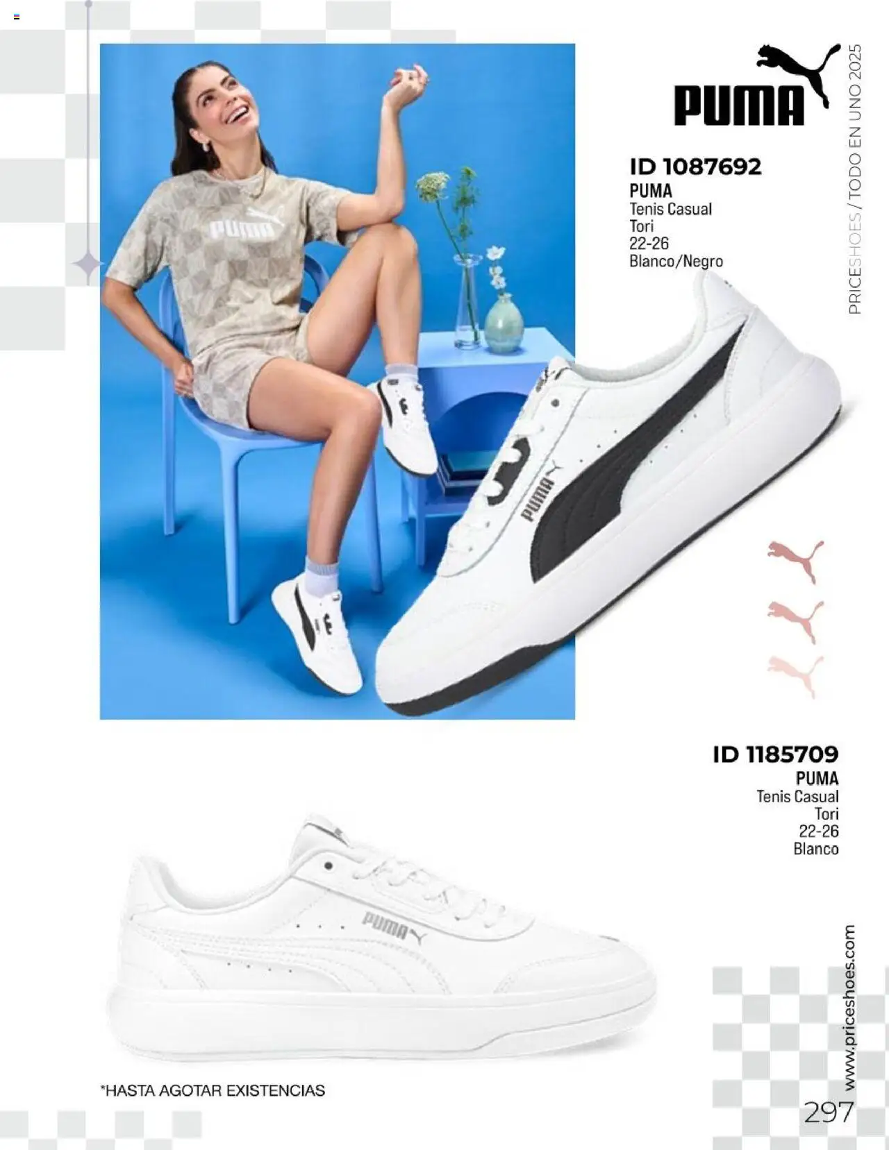 Nuevas ofertas de Price Shoes válidas en toda la República Mexicana desde el 05.05.2025. ¡Encuentra las mejores ofertas en Price Shoes catálogo Todo En 1 2025! | Página: 295 | Productos: Tenis