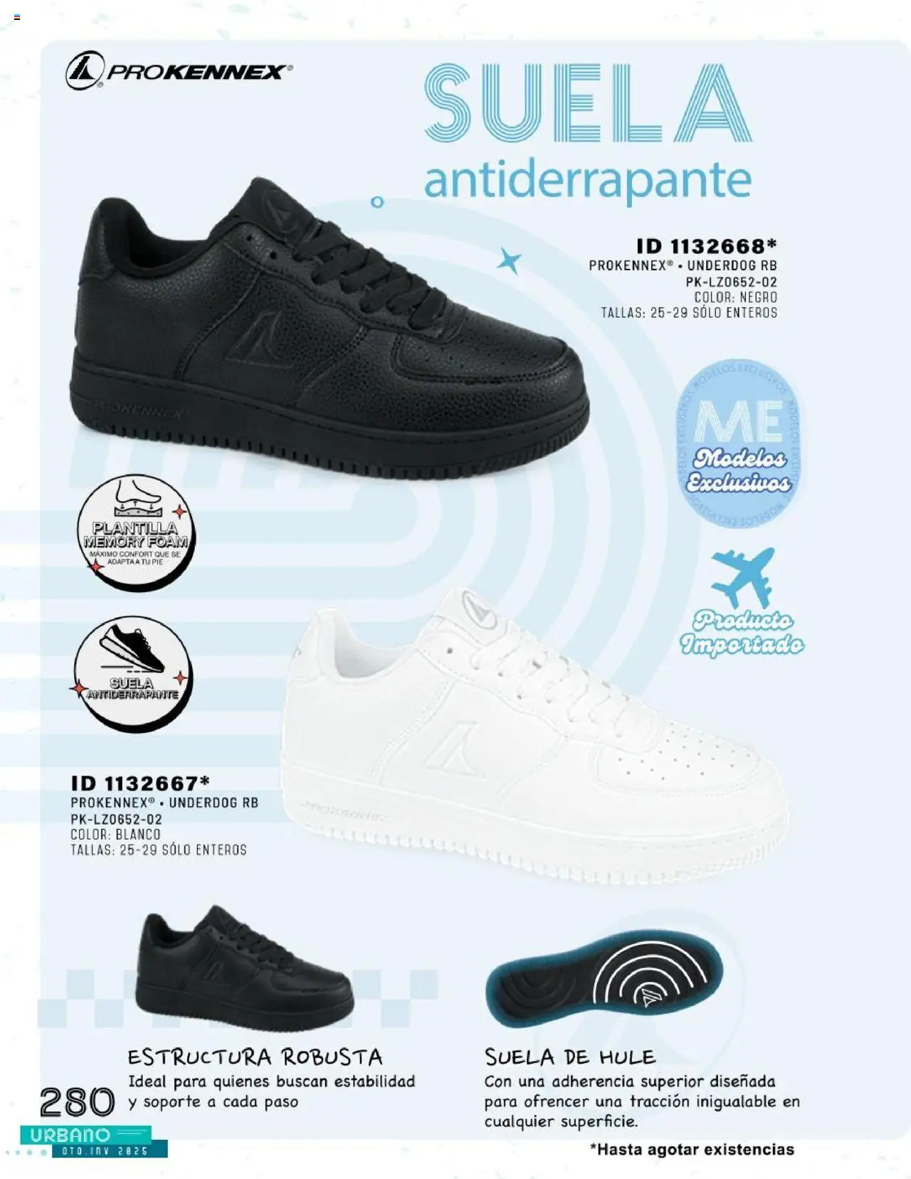 Nuevas ofertas de Price Shoes válidas en toda la República Mexicana desde el 24.07.2025. ¡Encuentra las mejores ofertas en Price Shoes catálogo Urbano otoño / invierno 2025! | Página: 280