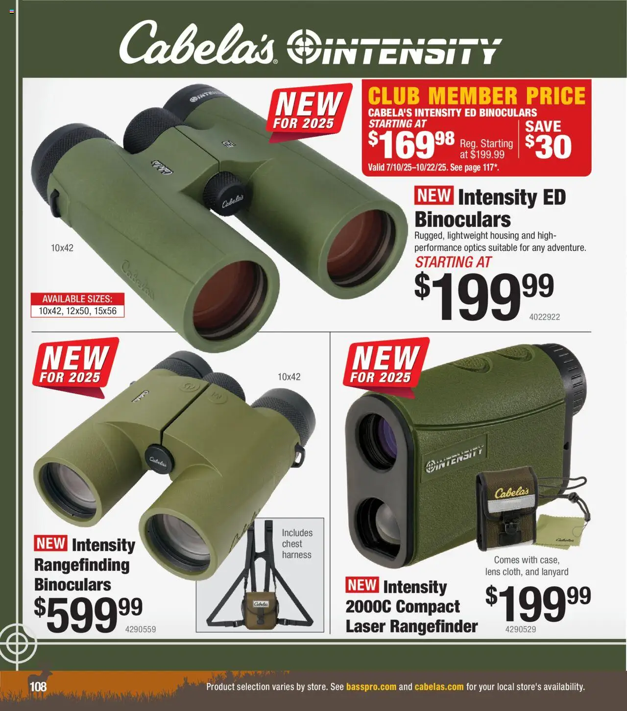 Cabela's Archery 25 - valid from 15.07.2025 | Page: 108 | Products: Rangefinder