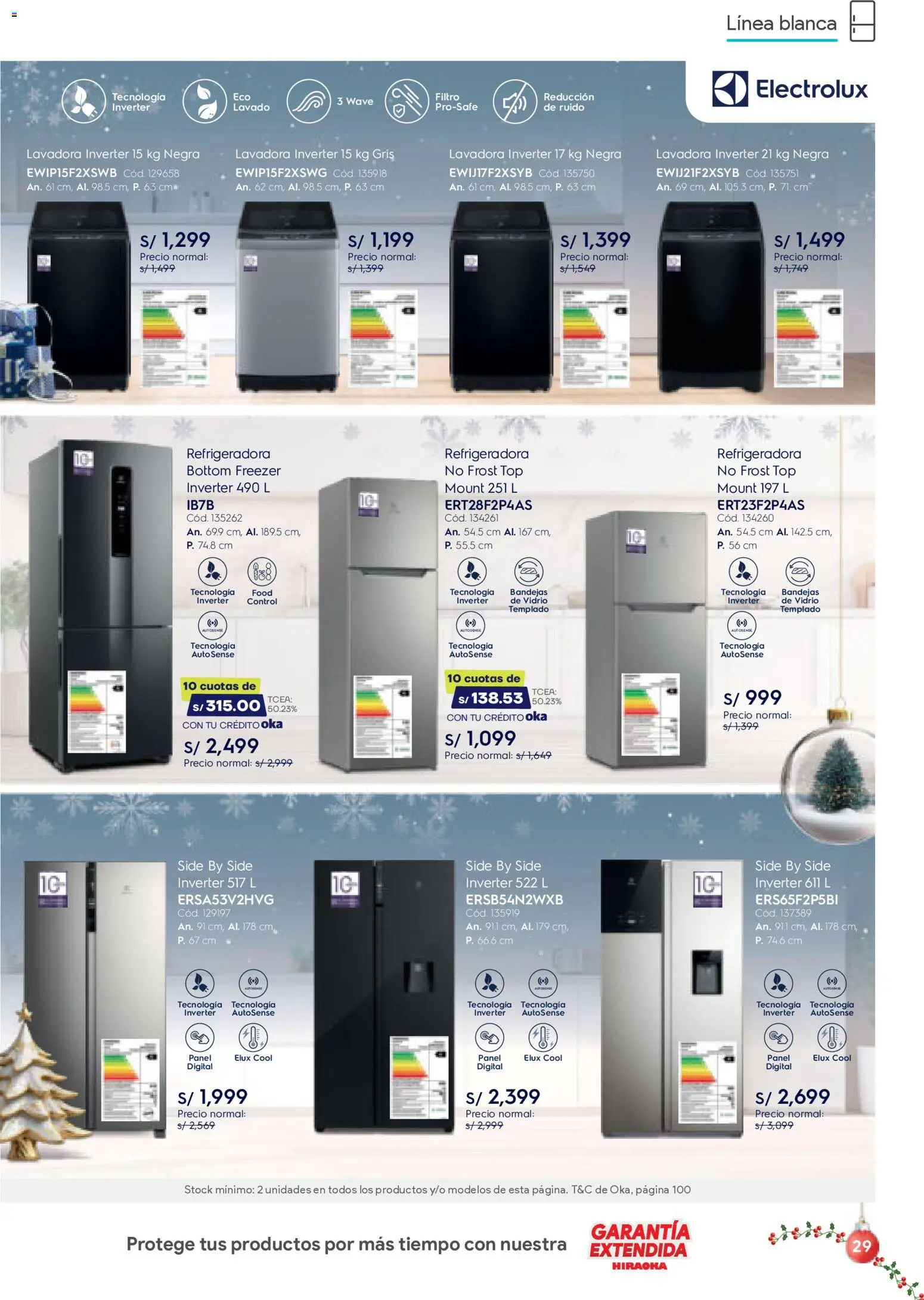 Catálogo Hiraoka válido desde 06.12.2025 | Página: 29 | Productos: Lavadora