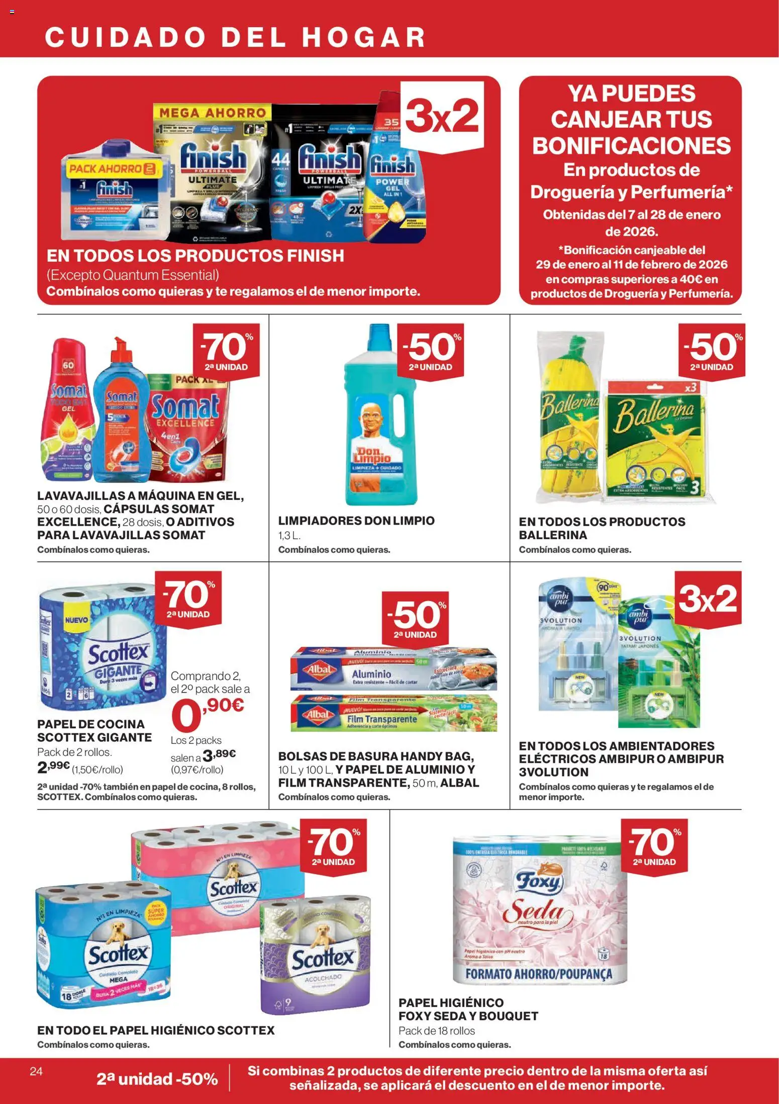 Nuevas ofertas de El Corte Inglés válidas en toda la República Mexicana desde el 29.01.2026. ¡Encuentra las mejores ofertas en El Corte Inglés catálogo! | Página: 24 | Productos: Huevo, Cocina, Té, Acolchado