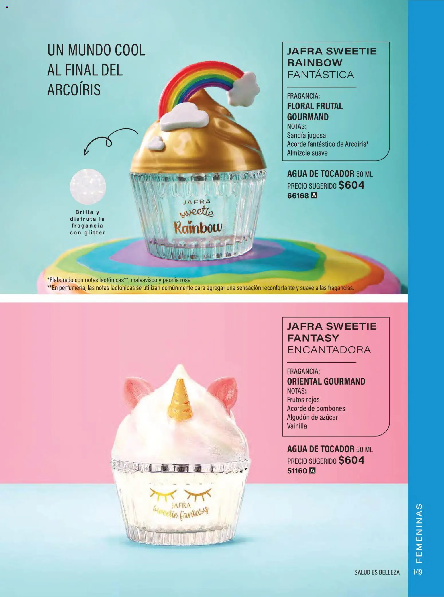 Nuevas ofertas de JAFRA válidas en toda la República Mexicana desde el 01.02.2026. ¡Encuentra las mejores ofertas en JAFRA catálogo Organizador de Ventas! | Página: 147 | Productos: Bombones, Azúcar, Glitter, Fragancia