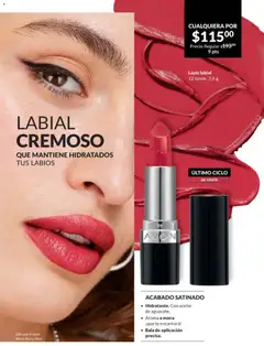Vista previa de AVON campaña 3 2026, nuevo folleto de la tienda, válido en México a partir del 30.01.2026 | Página: 23 | Productos: Aceite, Té, Lápiz labial