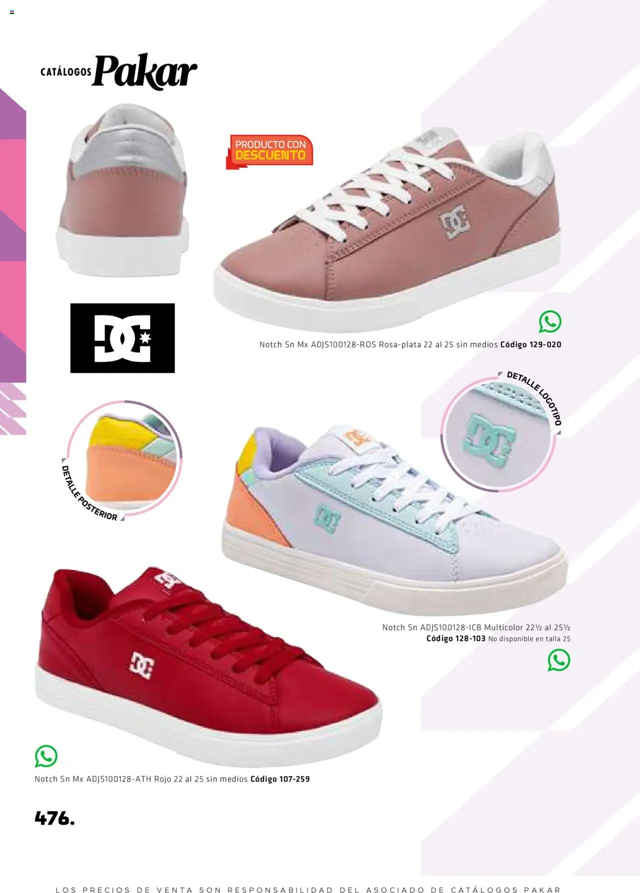 Nuevas ofertas de SC Pakar válidas en toda la República Mexicana desde el 29.08.2025. ¡Encuentra las mejores ofertas en SC Pakar - Catálogo Otoño Women! | Página: 476