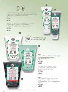 Vista previa de Yves Rocher campaña 1 2026, nuevo folleto de la tienda, válido en México a partir del 30.12.2025 | Página: 32
