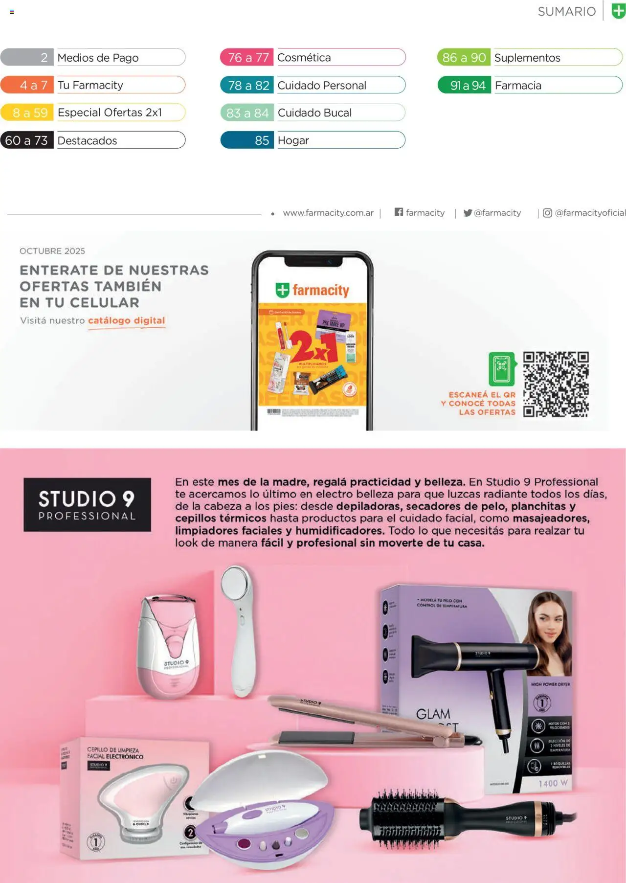 Farmacity catálogo │ válido desde el 01.10.2025 | Página: 3 | Productos: Cepillo, Té, Radiante