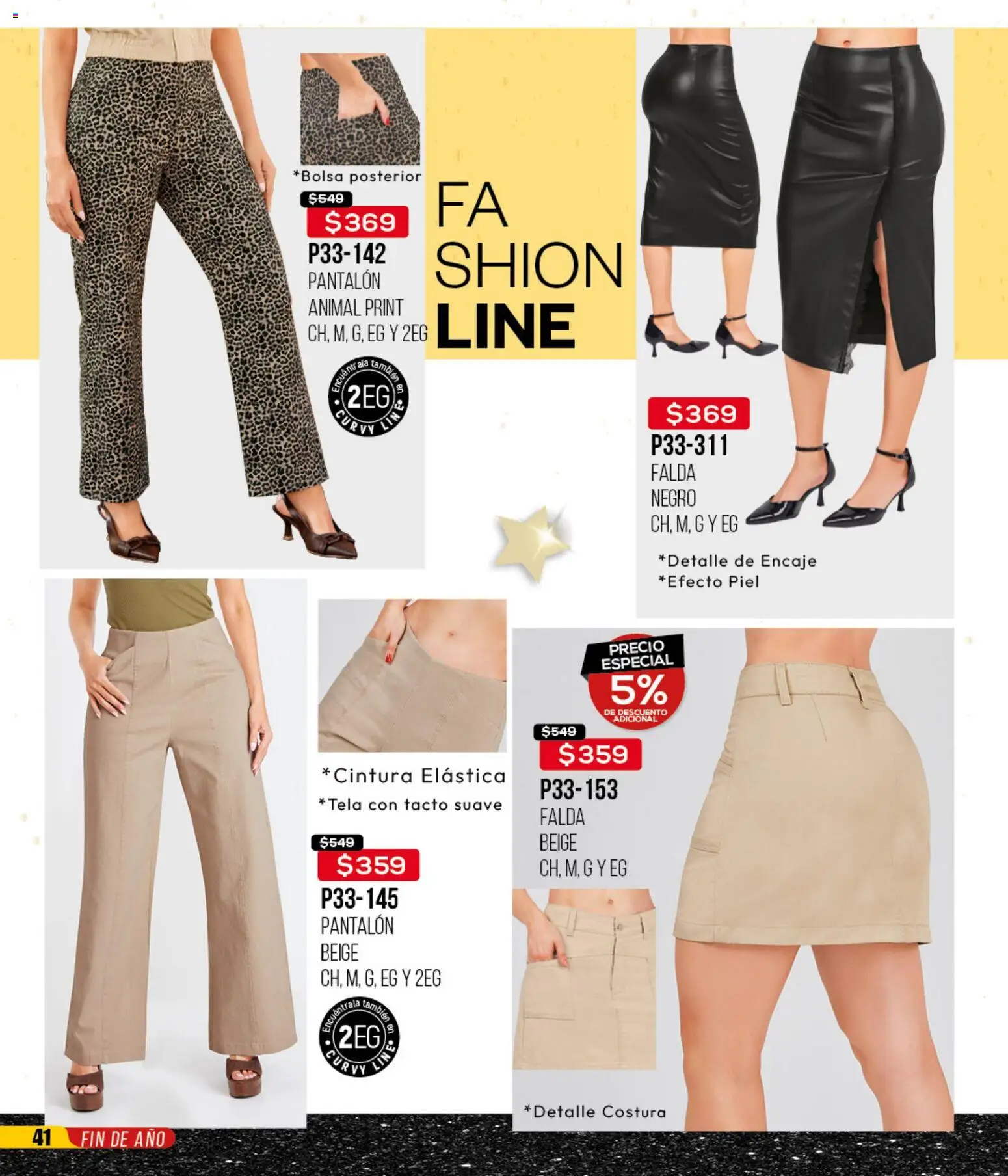 Nuevas ofertas de Cklass válidas en toda la República Mexicana desde el 15.12.2025. ¡Encuentra las mejores ofertas en Cklass catálogo Rebajas fin de año calzado! | Página: 343 | Productos: Falda