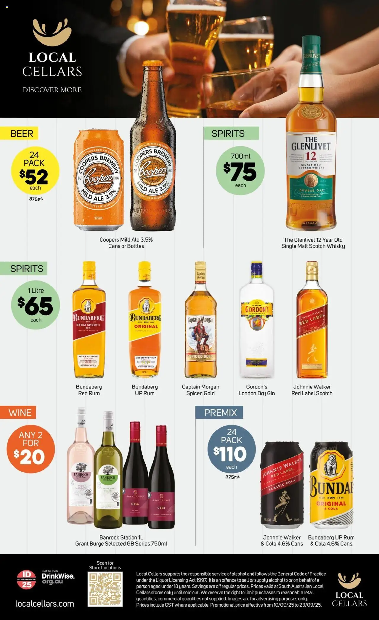 Foodland catalogue - valid from 17.09.2025 | Page: 31 | Products: Beer, Gin, Rum, Scotch