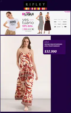 Ripley ofertas  válido desde el 07.01.2026 | Página: 6 | Productos: Vestido, Sobre