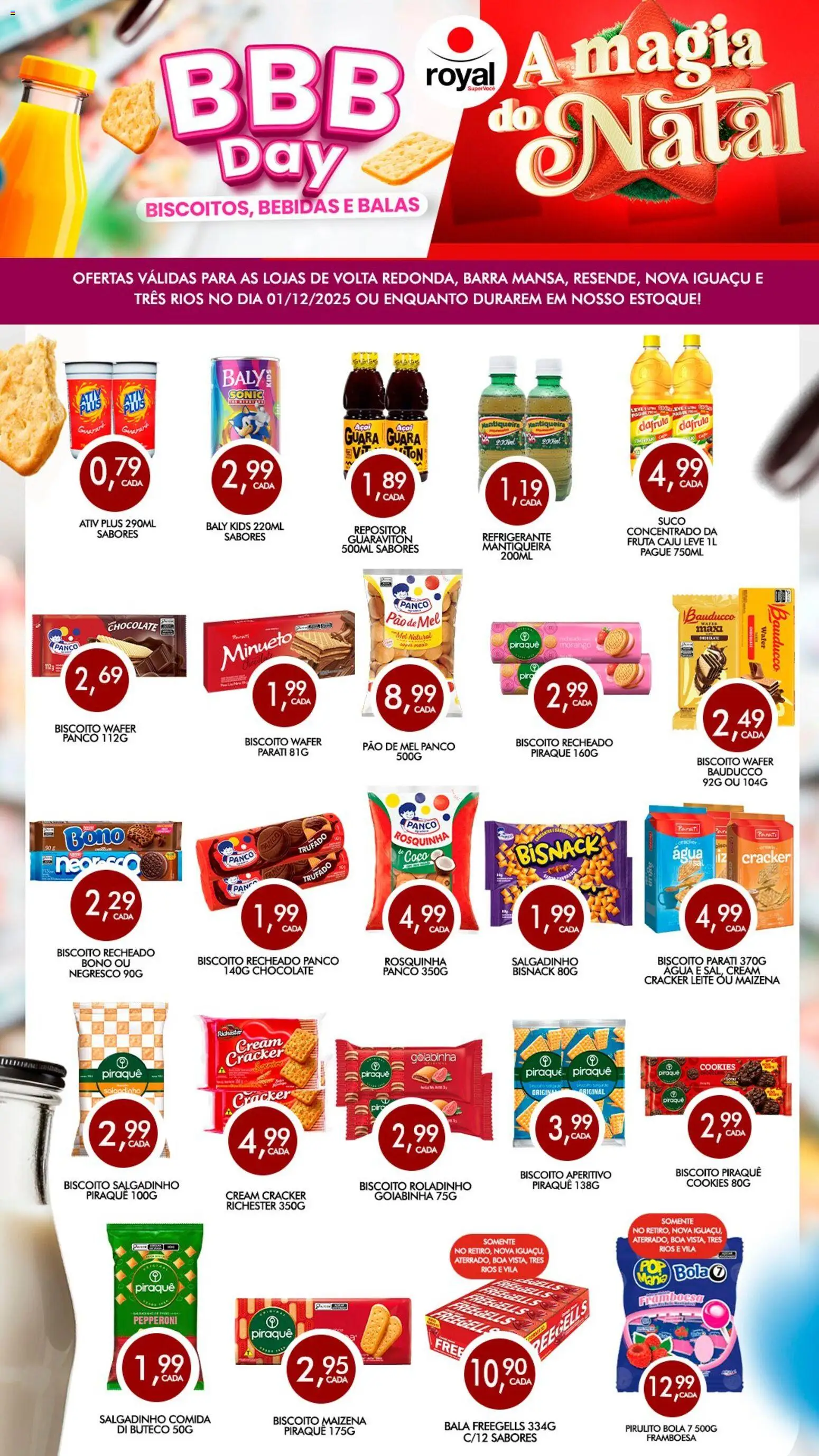 Royal Supermercados Folheto - válido de 01.12.2025 | Página: 1