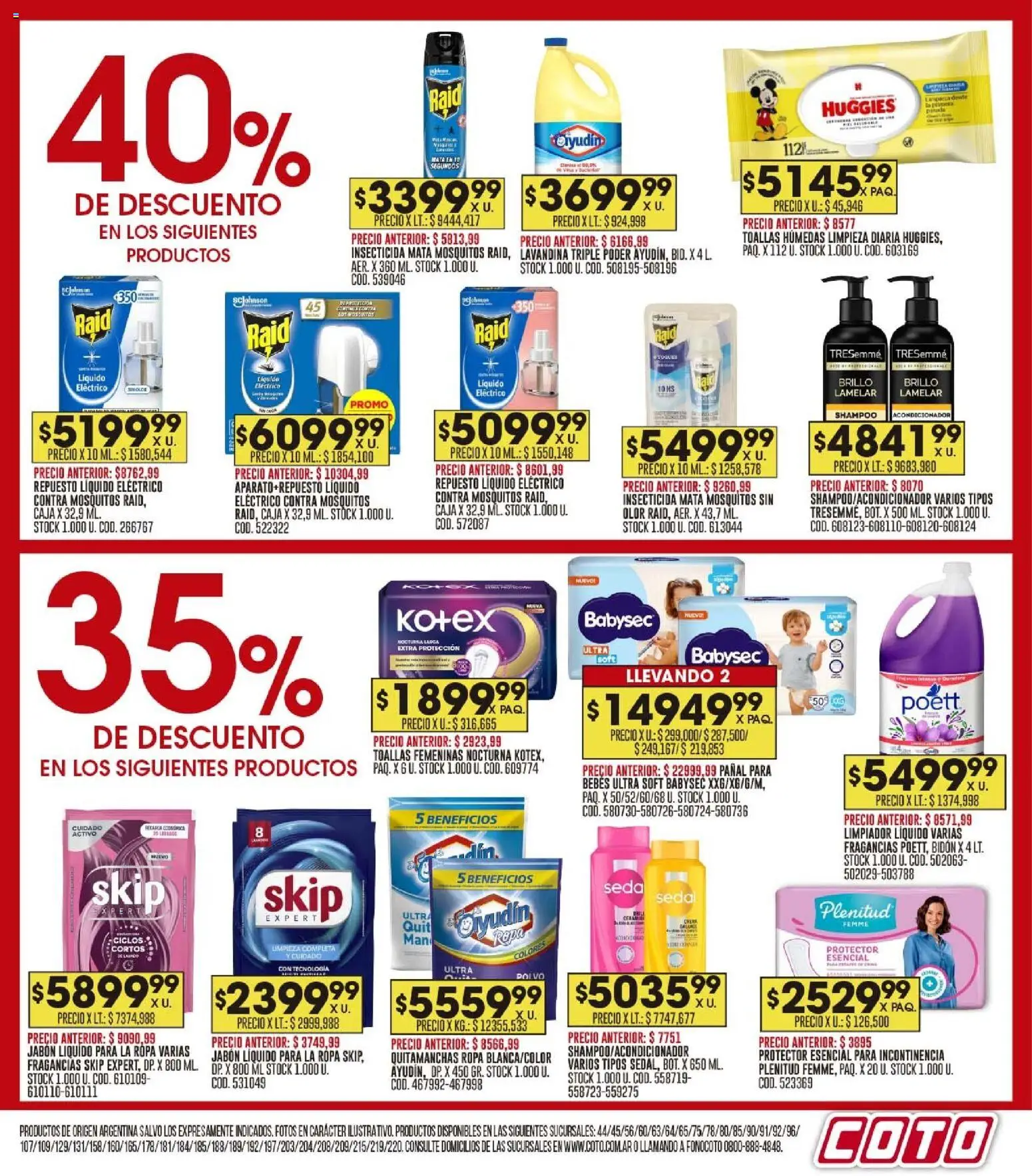 Coto - Ofertas │ válido desde el 10.11.2025 | Página: 17 | Productos: Caja, Bidón, Jabón líquido, Ropa