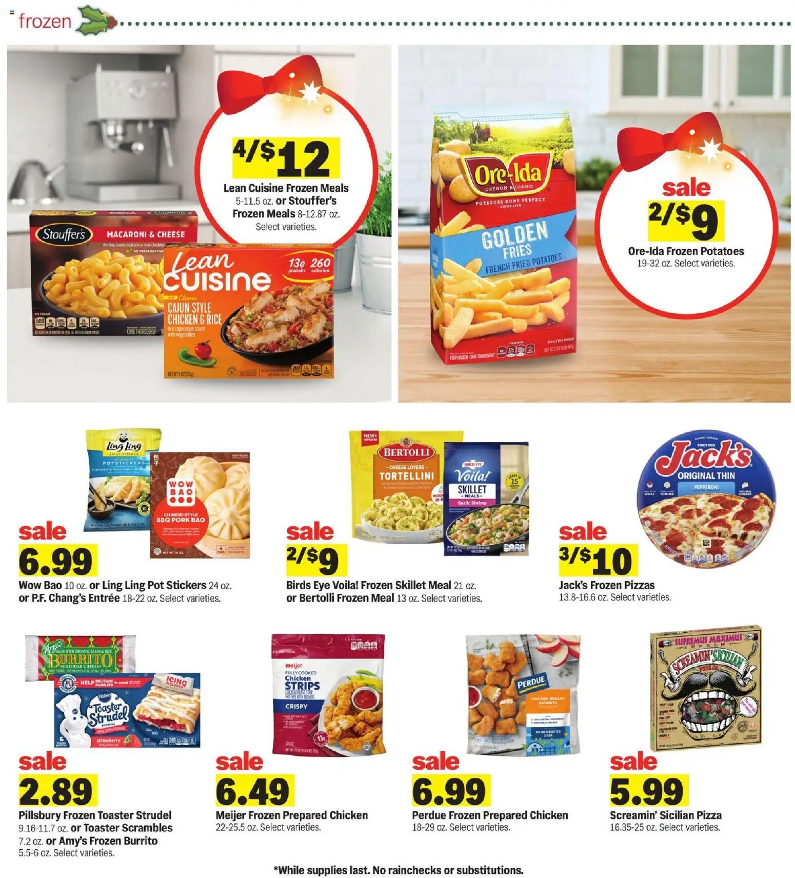 Meijer Weekly Ad - MI - valid from 10.12.2025 | Page: 10 | Products: Skillet, Cheese, Rice, Pasta