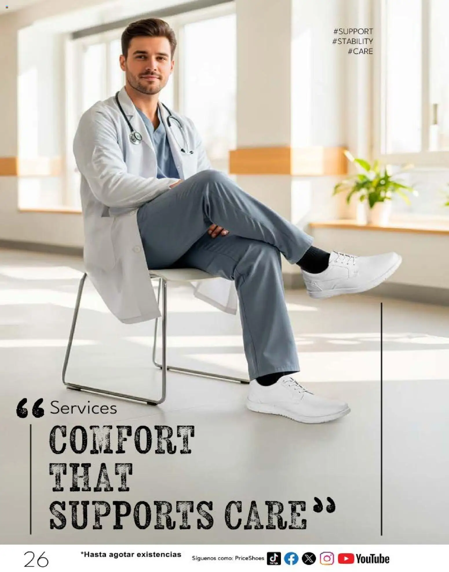 Nuevas ofertas de Price Shoes válidas en toda la República Mexicana desde el 30.12.2025. ¡Encuentra las mejores ofertas en Price Shoes catálogo Trabajo y Servicio! | Página: 26