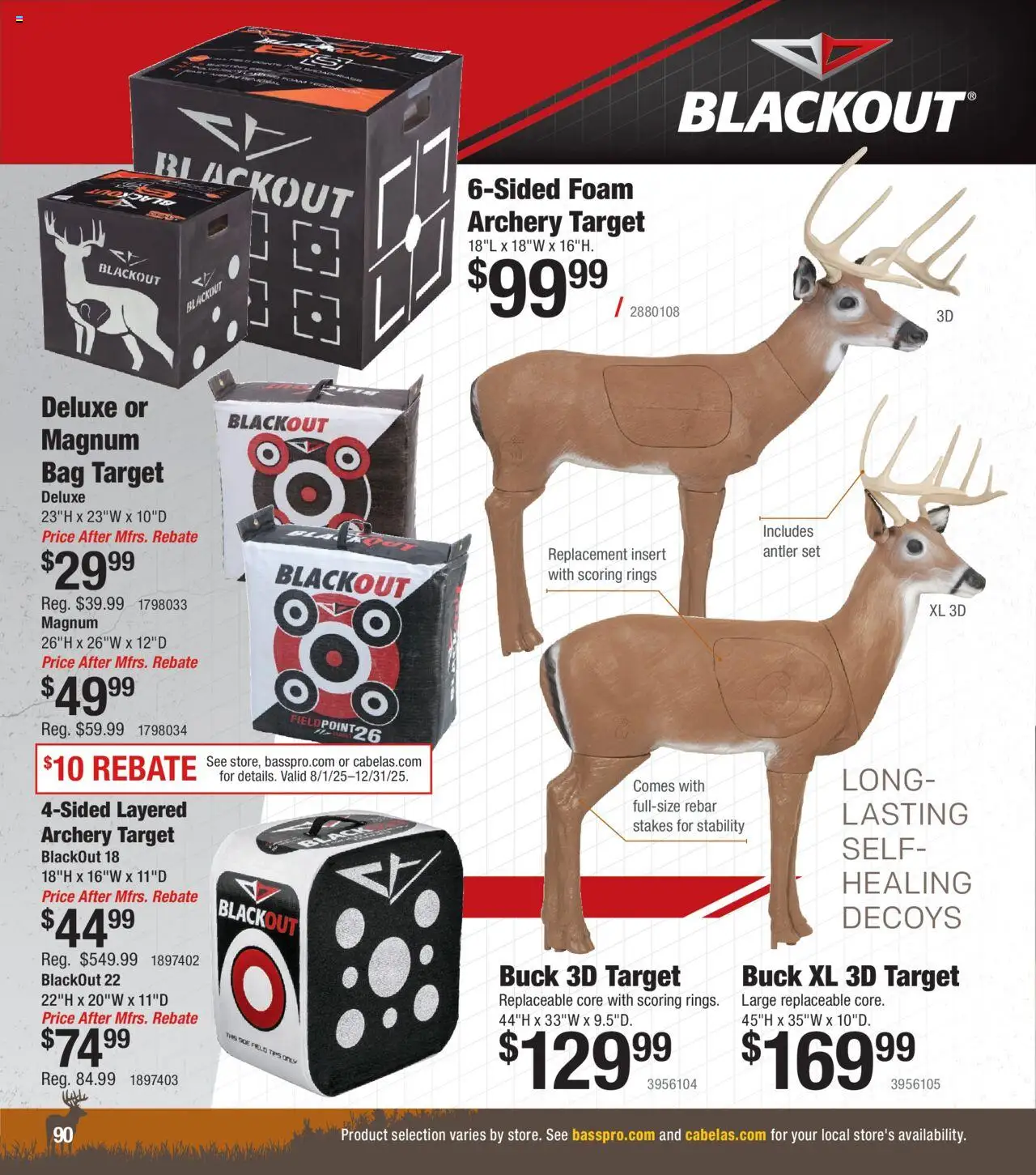 Cabela's Archery 25 - valid from 15.07.2025 | Page: 90 | Products: Bag, Archery