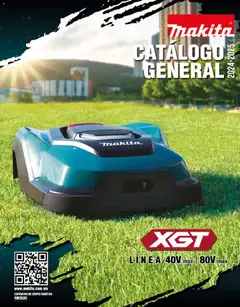 Vista previa de Makita catálogo General, nuevo folleto de la tienda, válido en México a partir del 01.01.2024