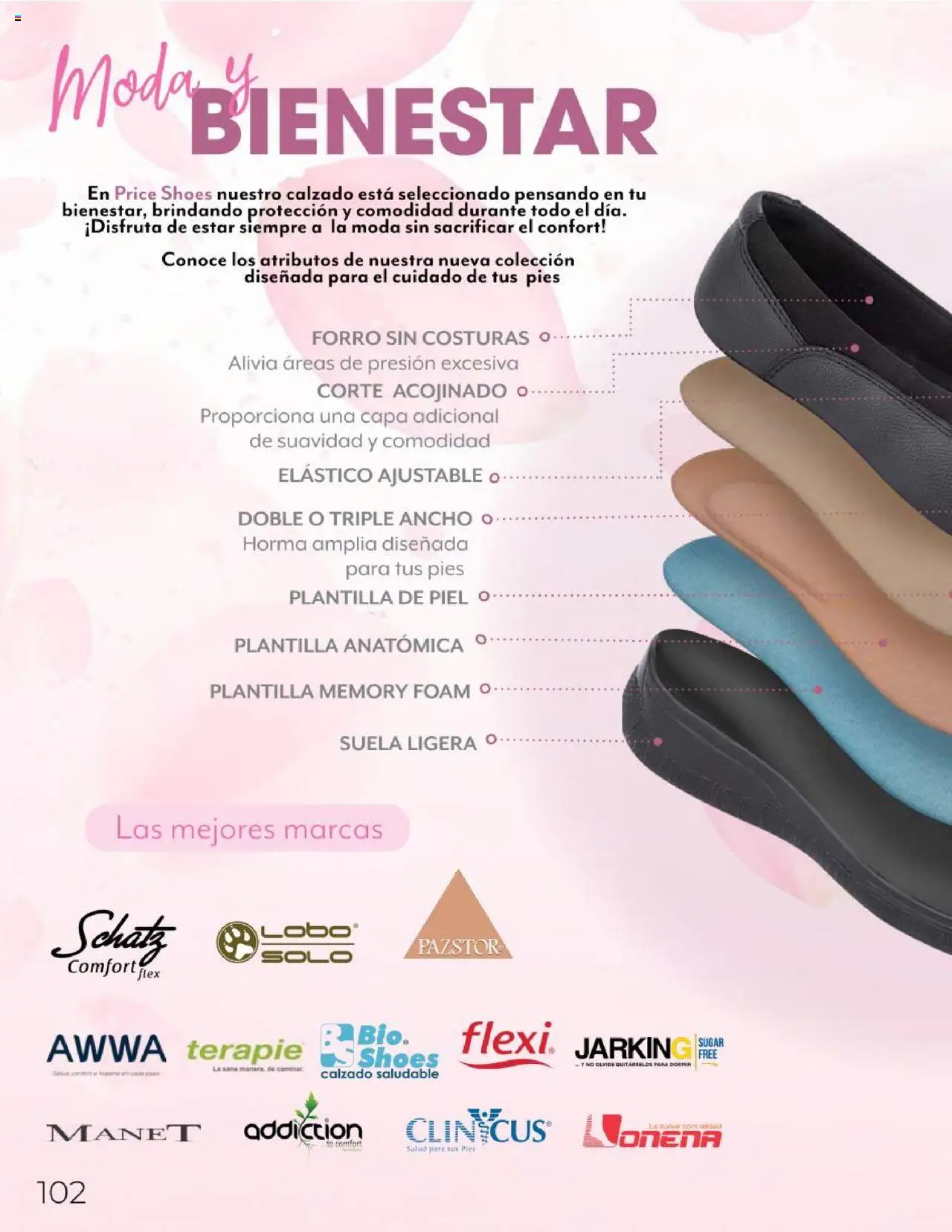 Nuevas ofertas de Price Shoes válidas en toda la República Mexicana desde el 10.02.2025. ¡Encuentra las mejores ofertas en Price Shoes catálogo Confort! | Página: 102