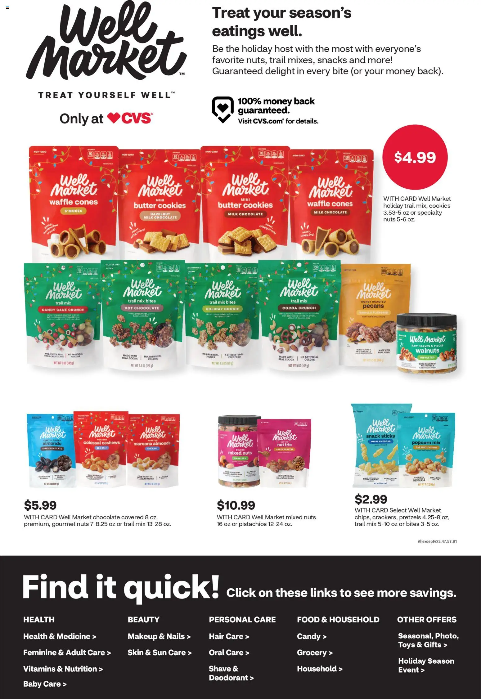 CVS Pharmacy Weekly Ad - NM - valid from 21.12.2025 | Page: 6 | Products: Butter, Deodorant, Nuts, Salt