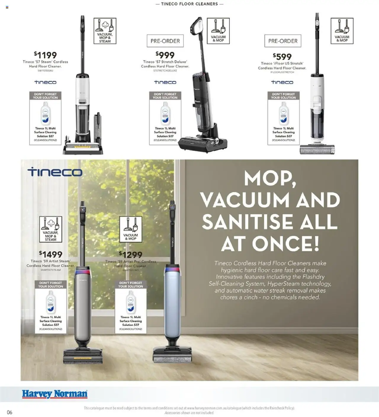 Harvey Norman catalogue - valid from 09.09.2025 | Page: 6 | Products: Mop, Water, Accessories
