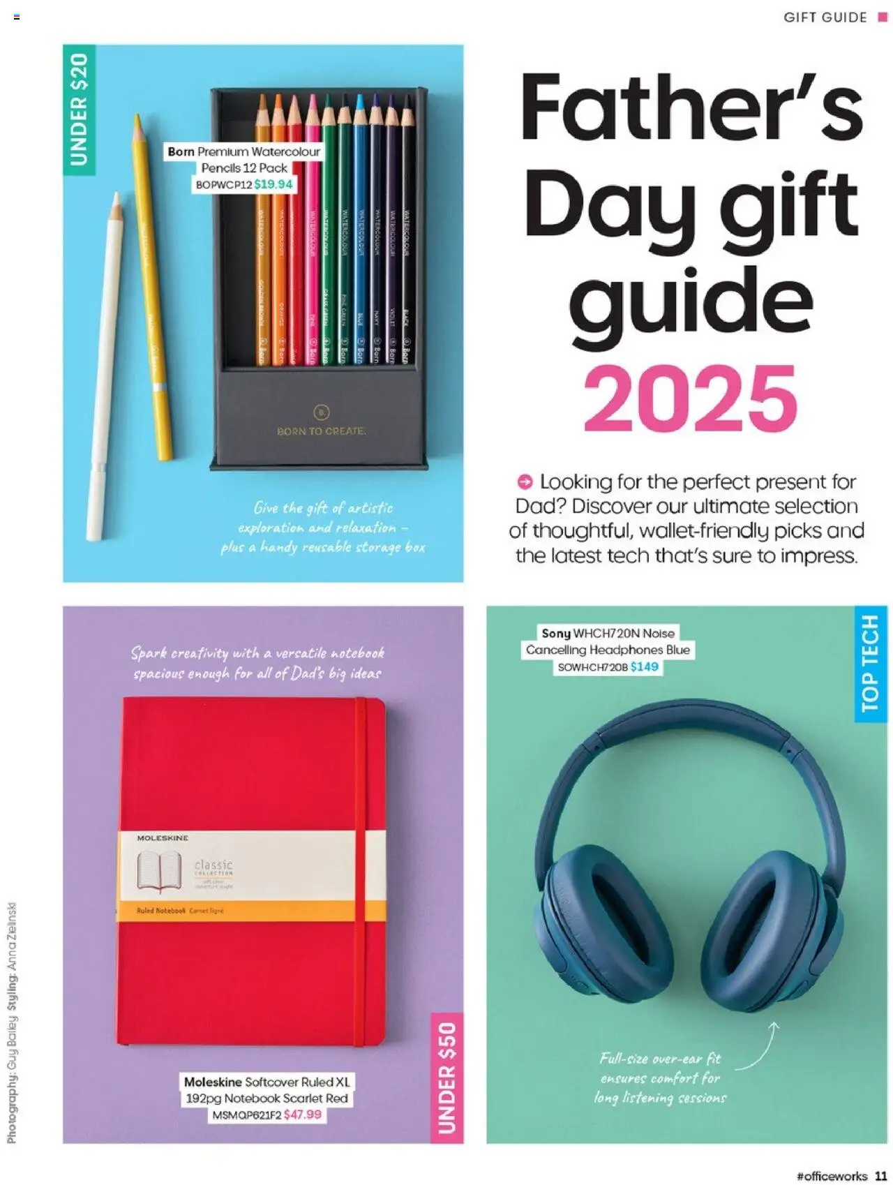 Officeworks catalogue - valid from 13.08.2025 | Page: 12 | Products: Box, Notebook, Headphones