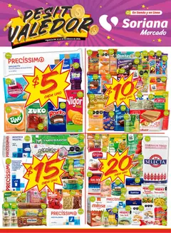 Vista previa de Soriana - Pesito Valedor Mercado: Chih, Coah, Dur, NL, SLP, Tamps, Zac, nuevo folleto de la tienda, válido en México a partir del 12.02.2026