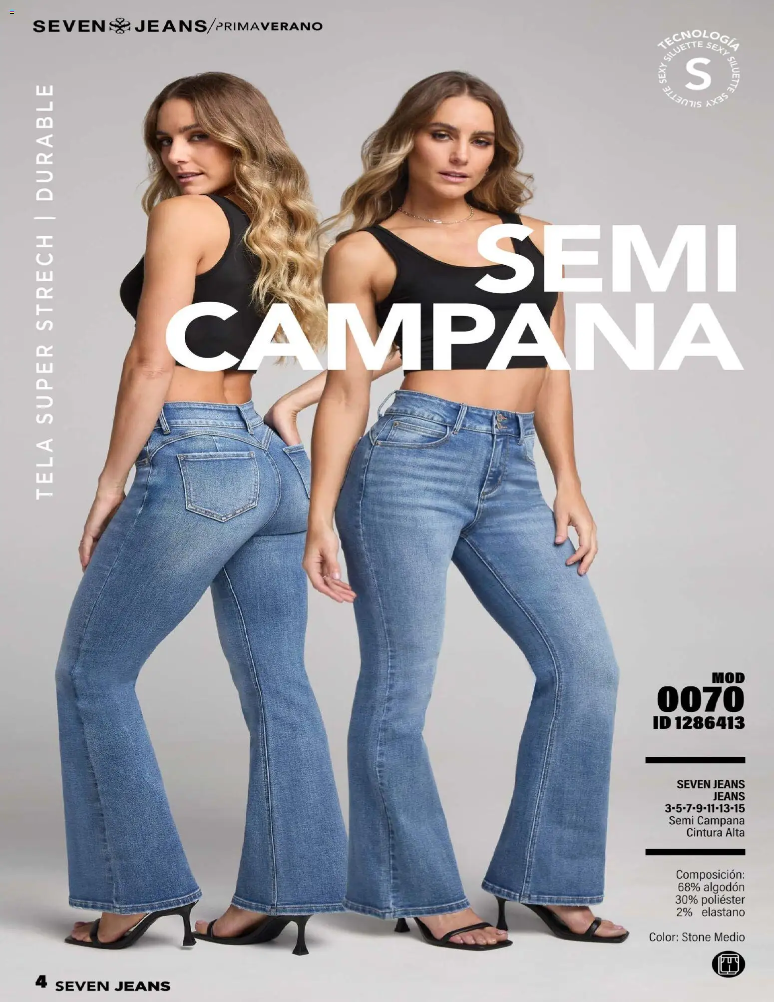 Nuevas ofertas de Price Shoes válidas en toda la República Mexicana desde el 09.02.2026. ¡Encuentra las mejores ofertas en Price Shoes catálogo Seven Jeans Denim! | Página: 4