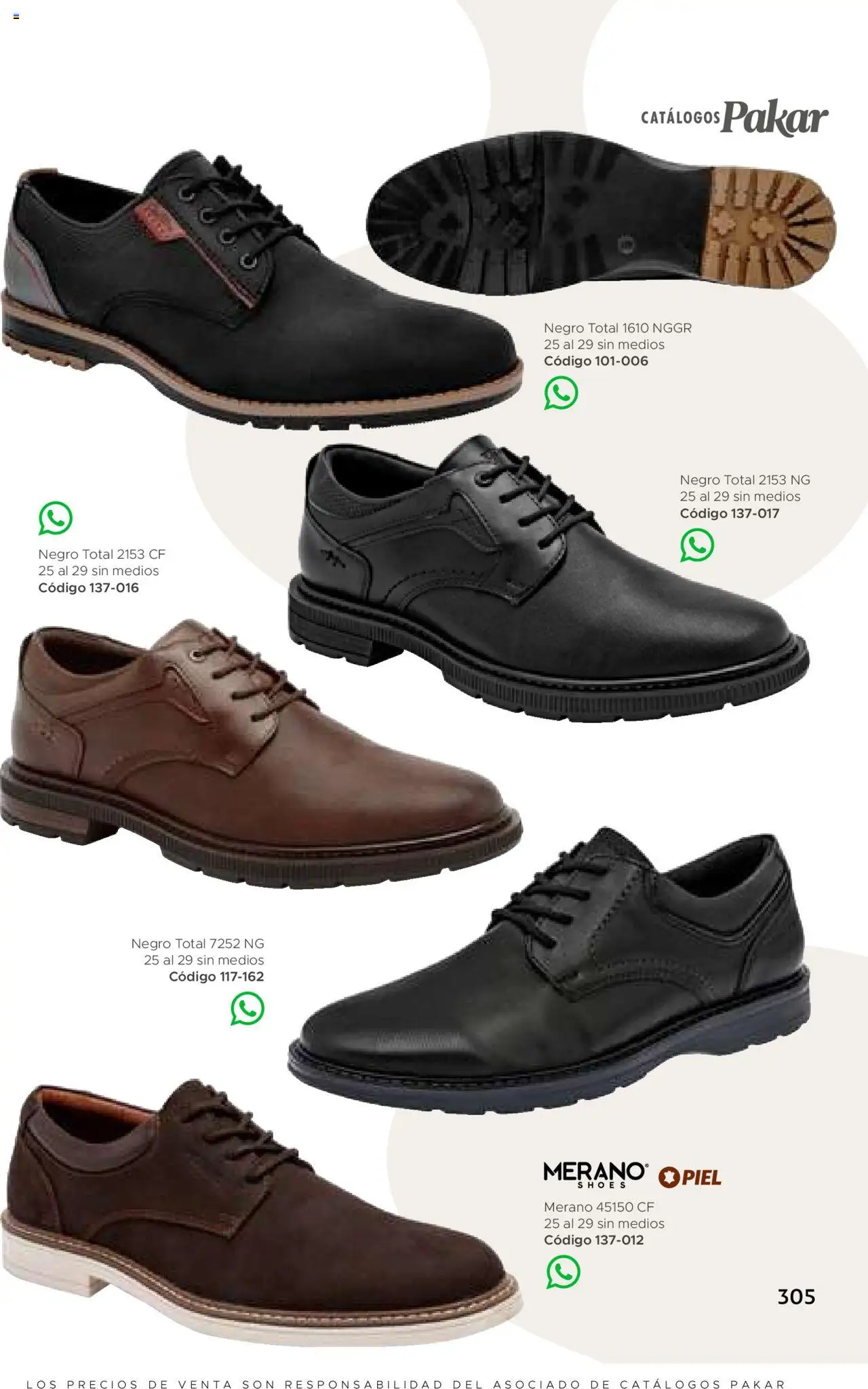 Nuevas ofertas de SC Pakar válidas en toda la República Mexicana desde el 24.07.2025. ¡Encuentra las mejores ofertas en SC Pakar - Catálogo Hombre otoño / invierno! | Página: 305