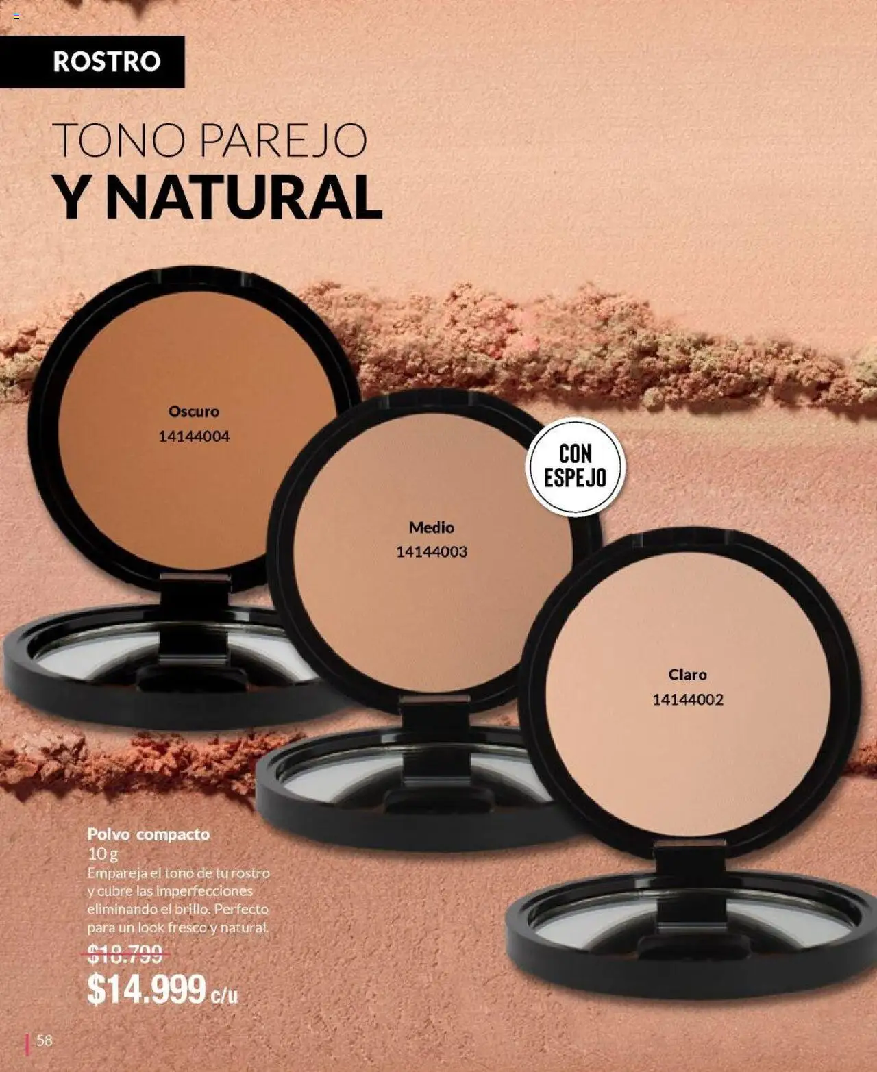 Bagués catálogo │ válido desde el 01.06.2025 | Página: 58 | Productos: Espejo, Polvo, Polvo compacto