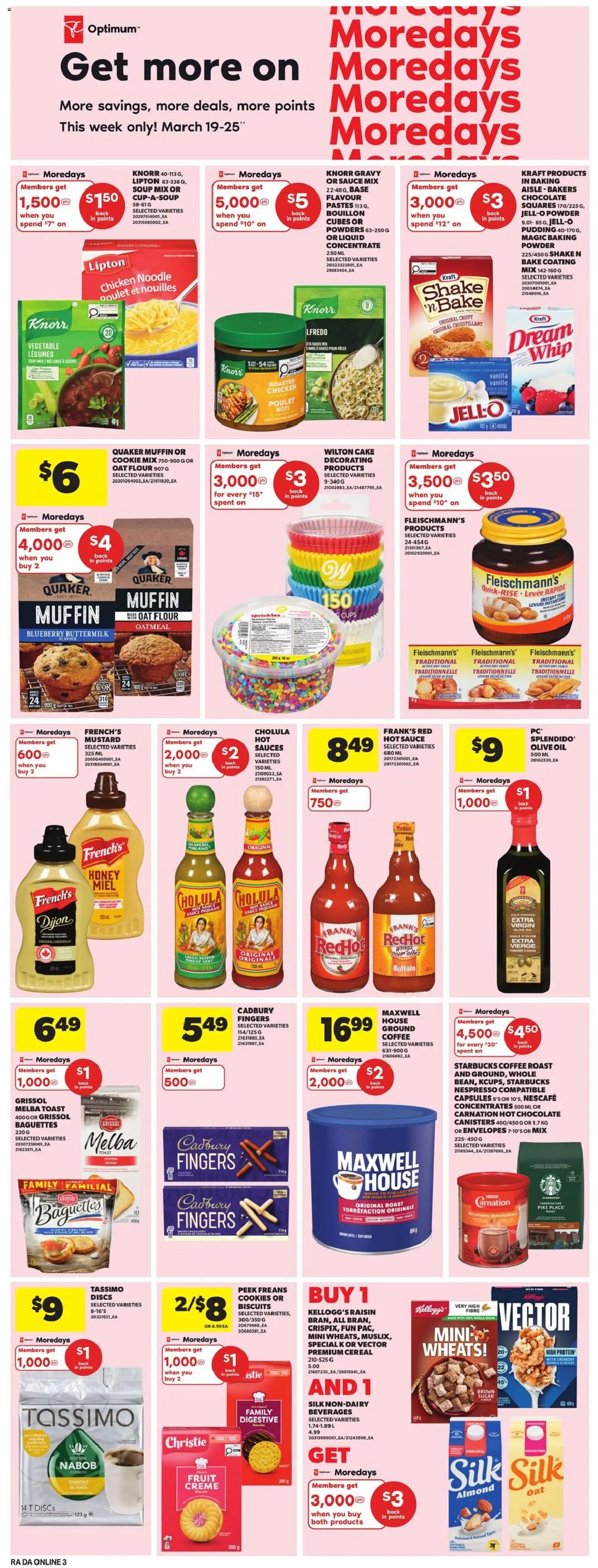 Atlantic Superstore flyer valid from 19.03.2026 | Page: 11 | Products: Cookies, Powder, Coffee, Chicken