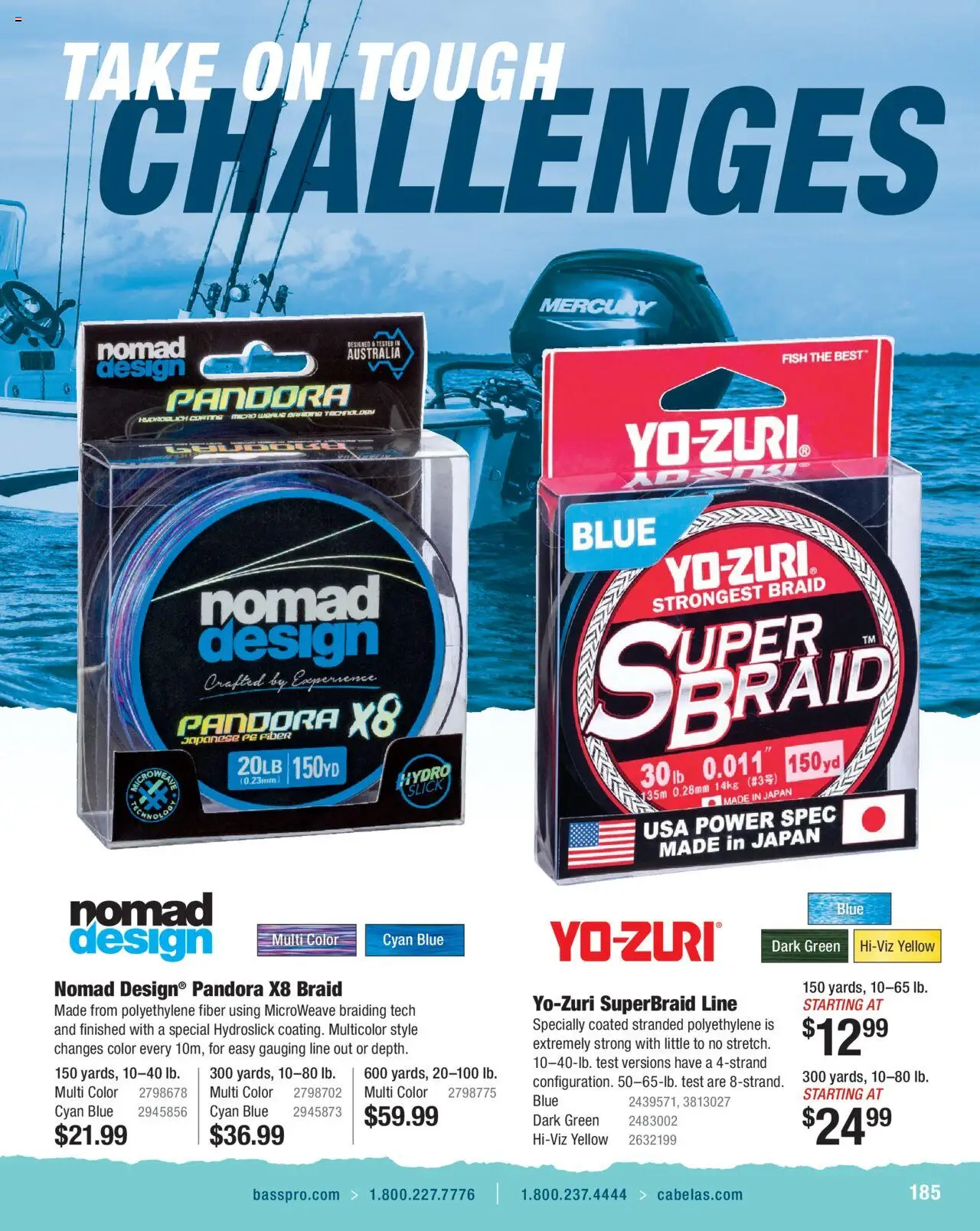 Cabela's Saltwater Specialist 25 - valid from 01.01.2025 | Page: 185 | Products: Fish