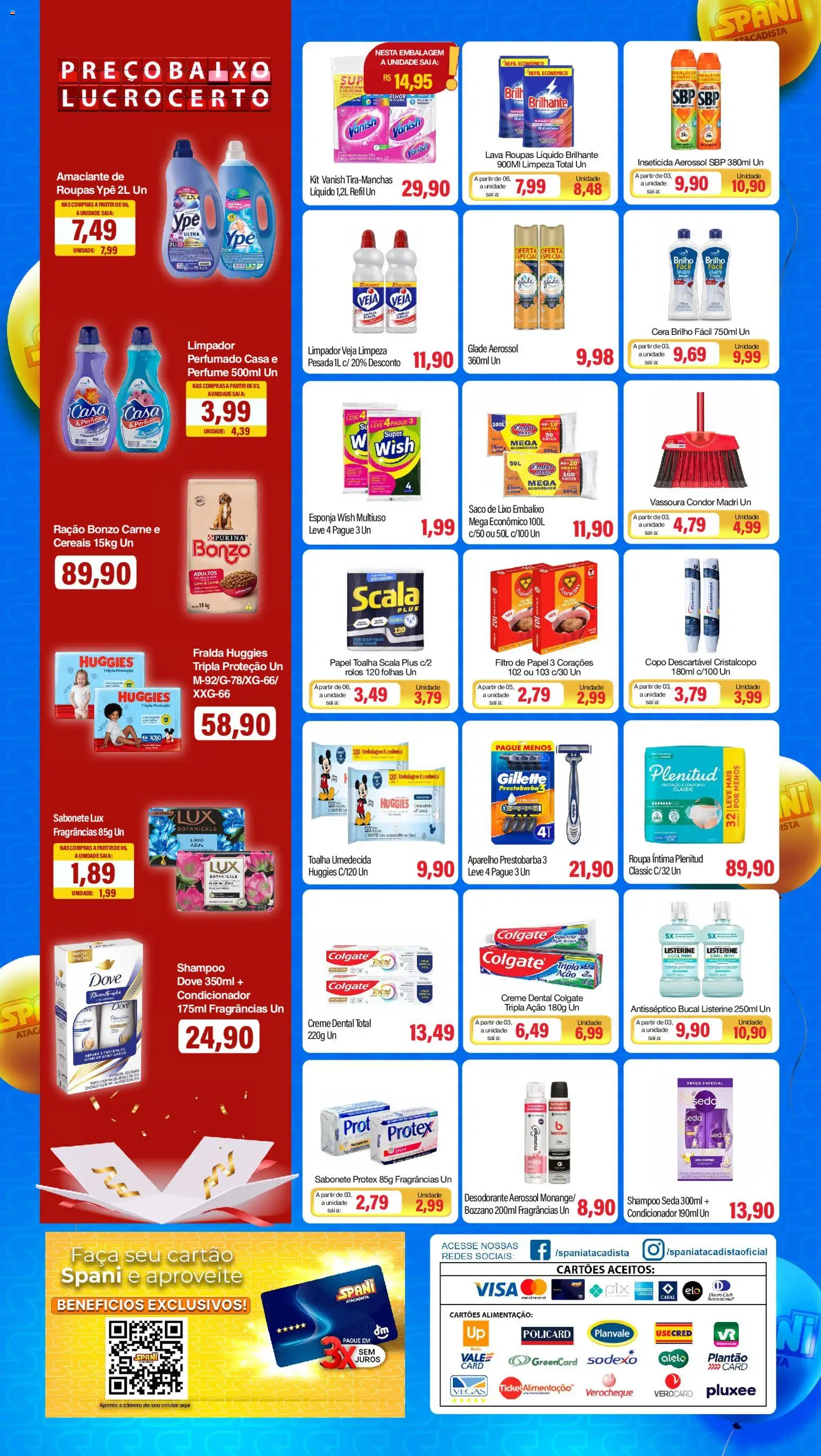 Spani Atacadista Folheto - válido de 07.04.2026 | Página: 4 | Produtos: Desodorante, Creme, Inseticida, Vassoura