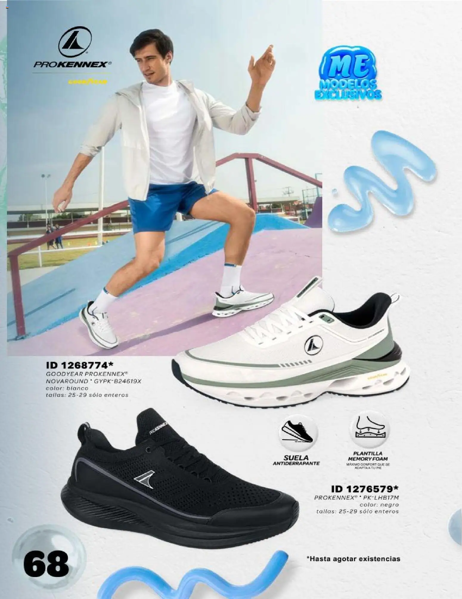 Nuevas ofertas de Price Shoes válidas en toda la República Mexicana desde el 30.03.2026. ¡Encuentra las mejores ofertas en Price Shoes catálogo Prokennex! | Página: 68