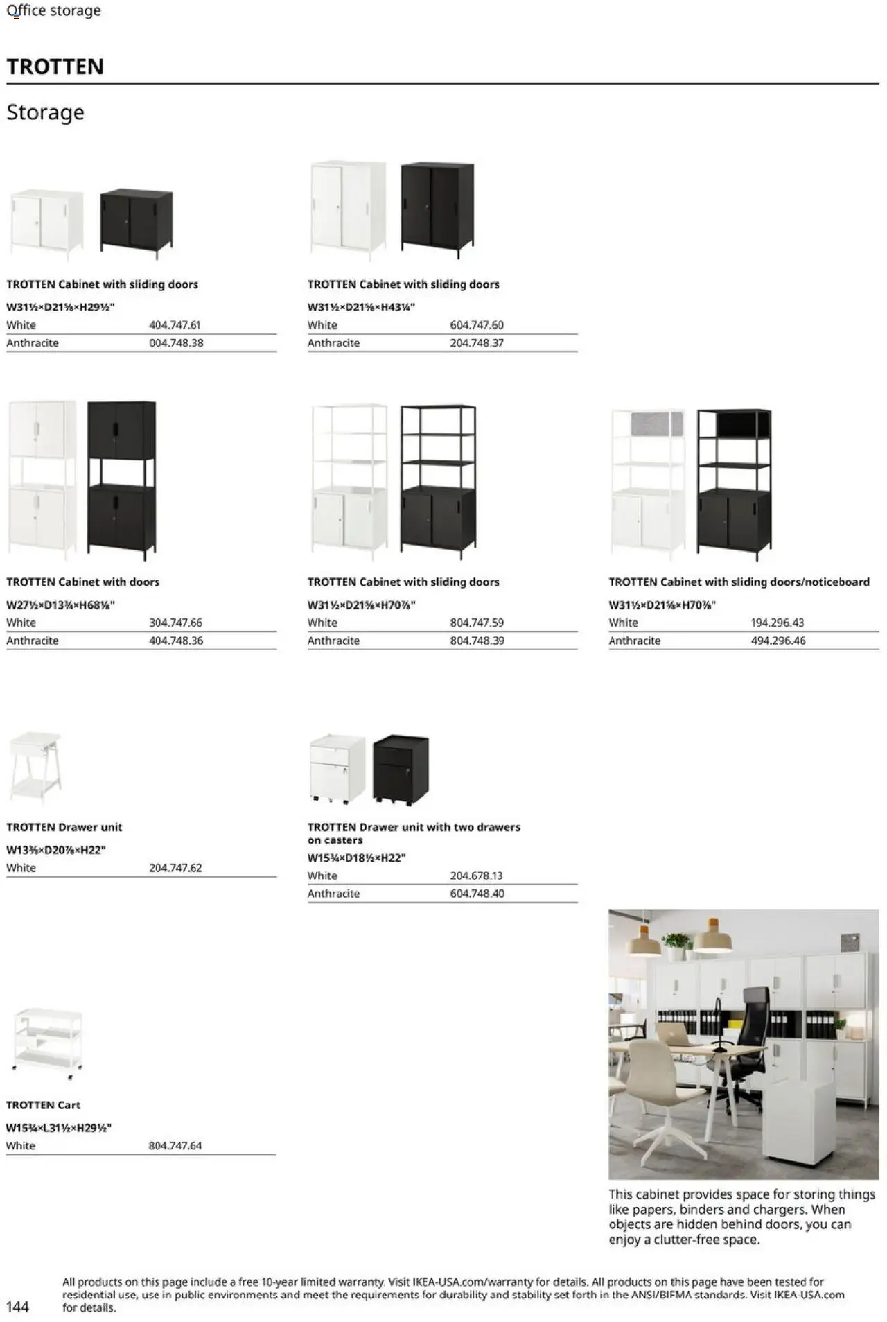 IKEA Office Brochure 2025 - valid from 01.03.2025 | Page: 144
