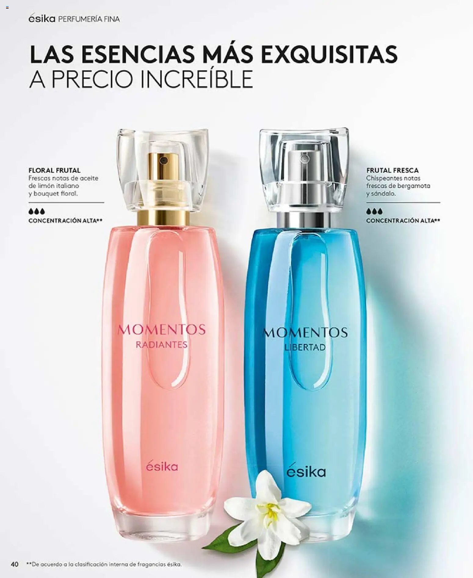 Catálogo Ésika Campaña x │ válido desde el 30.04.2026 | Página: 40 | Productos: Limón, Esencias, Aceite