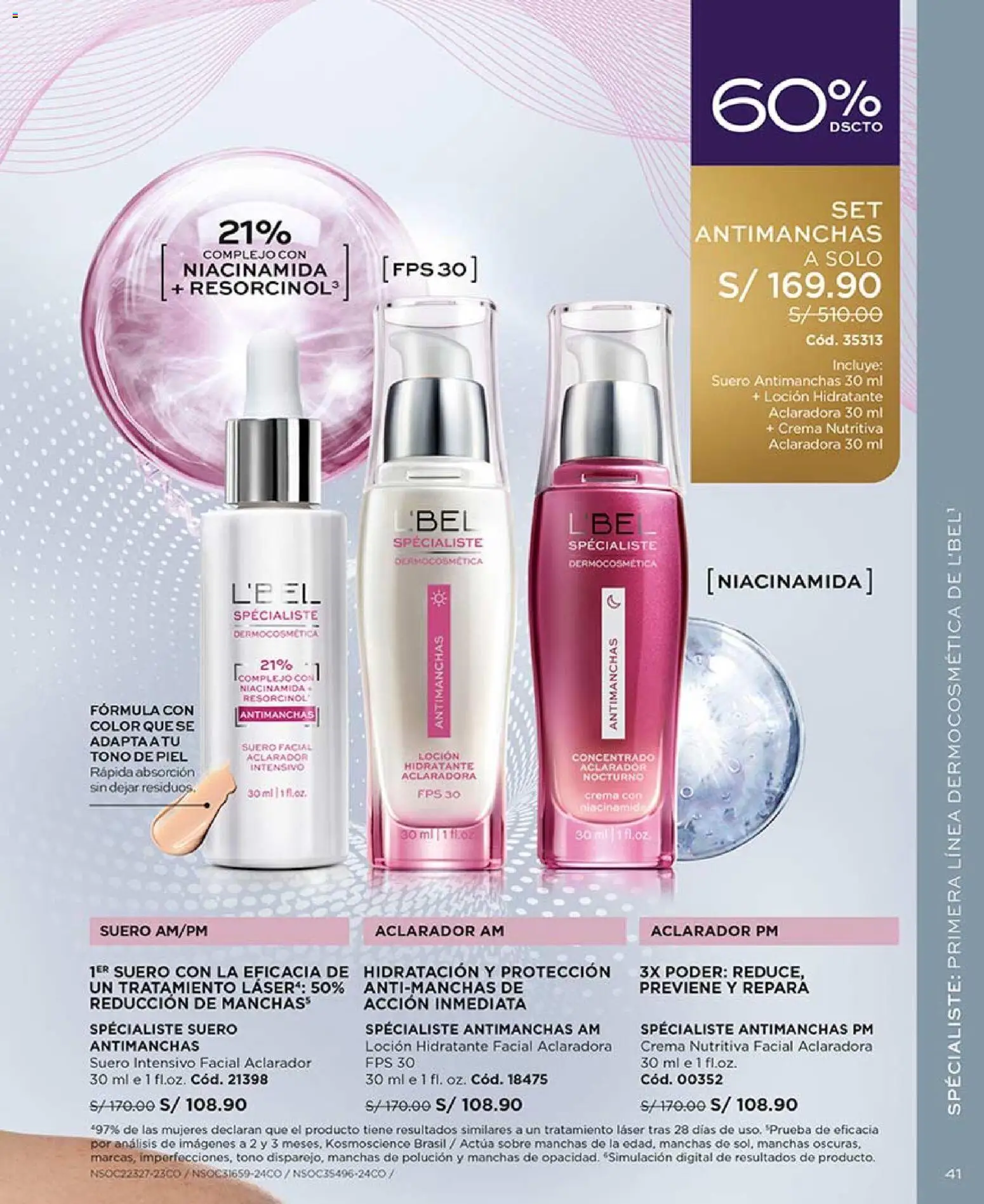 Catálogo L'Bel válido desde 04.04.2026 | Página: 41 | Productos: Crema