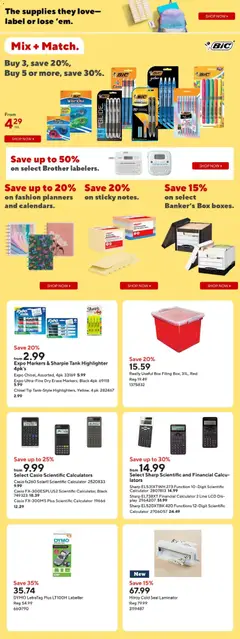 Preview of Staples weekly flyer / circulaire from shop Staples valid from 01.01.2026 | Page: 4
