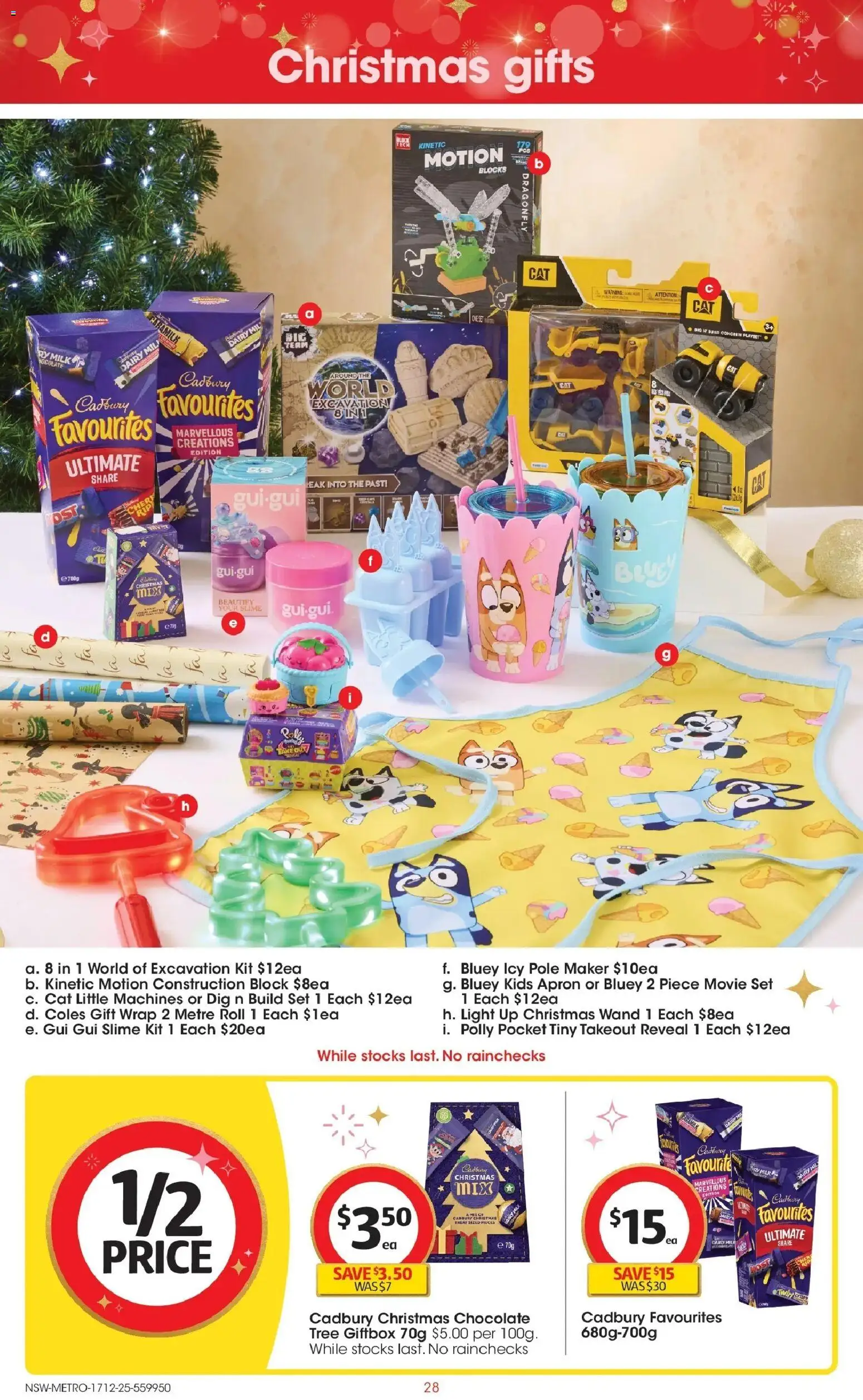 Coles catalogue - valid from 17.12.2025 | Page: 28 | Products: Light, Milk, Dairy, Chocolate